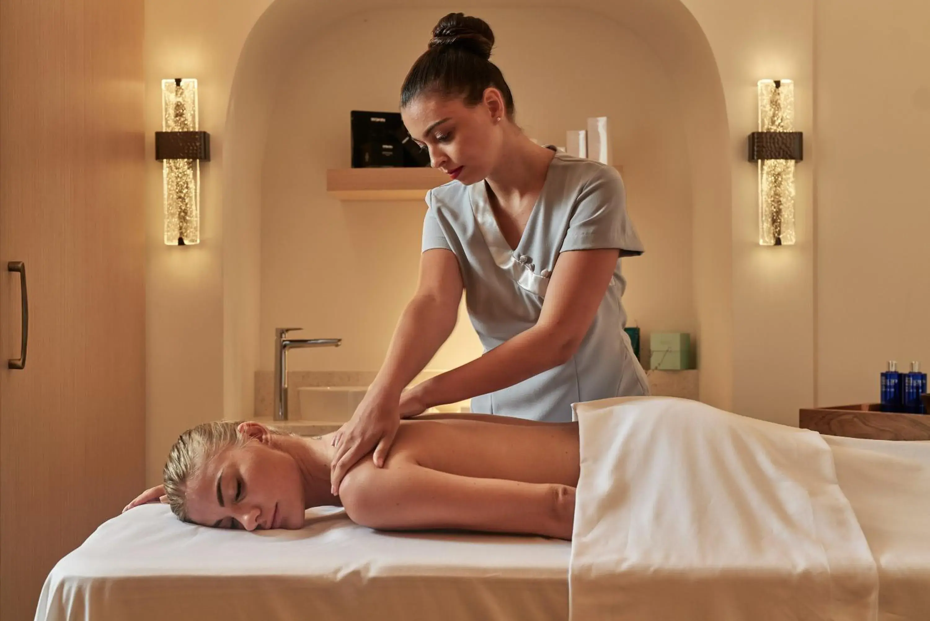 Spa and wellness centre/facilities in City of Dreams Mediterranean - Integrated Resort, Casino & Entertainment Spa and wellness centre/facilities in City of Dreams Mediterranean - Integrated Resort, Casino & Entertainment