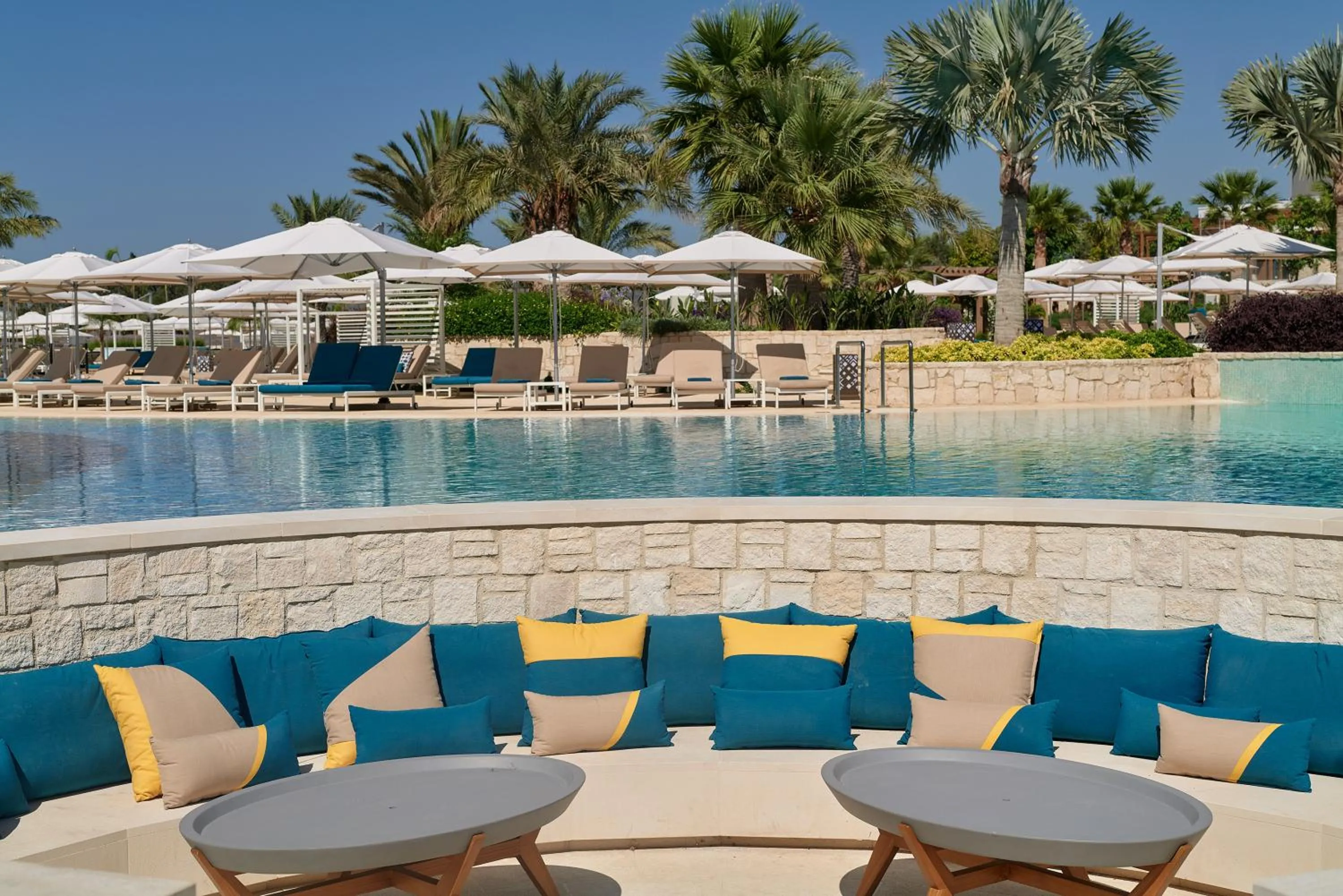 Swimming pool in City of Dreams Mediterranean - Integrated Resort, Casino & Entertainment