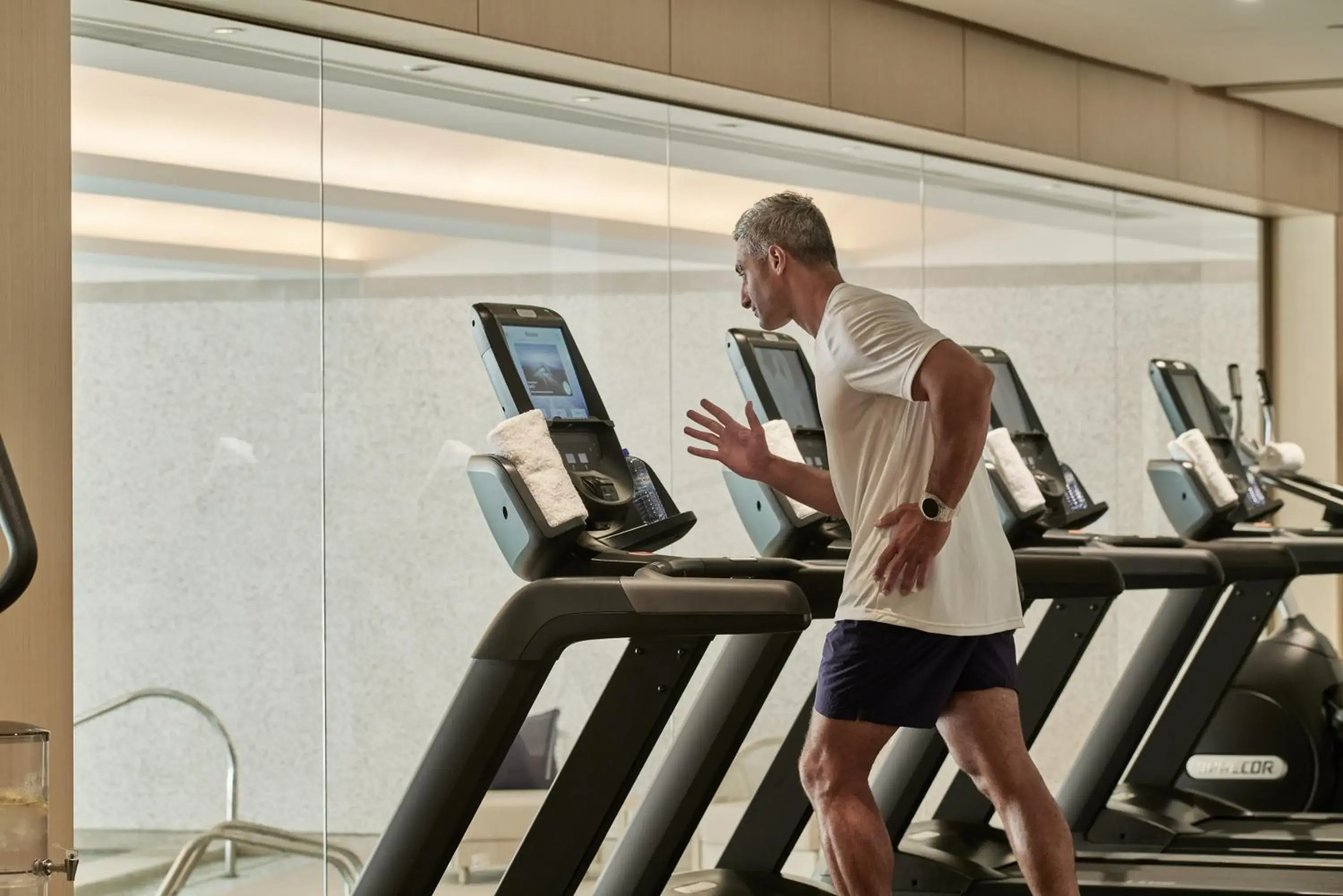 Fitness centre/facilities in City of Dreams Mediterranean - Integrated Resort, Casino & Entertainment Fitness centre/facilities in City of Dreams Mediterranean - Integrated Resort, Casino & Entertainment