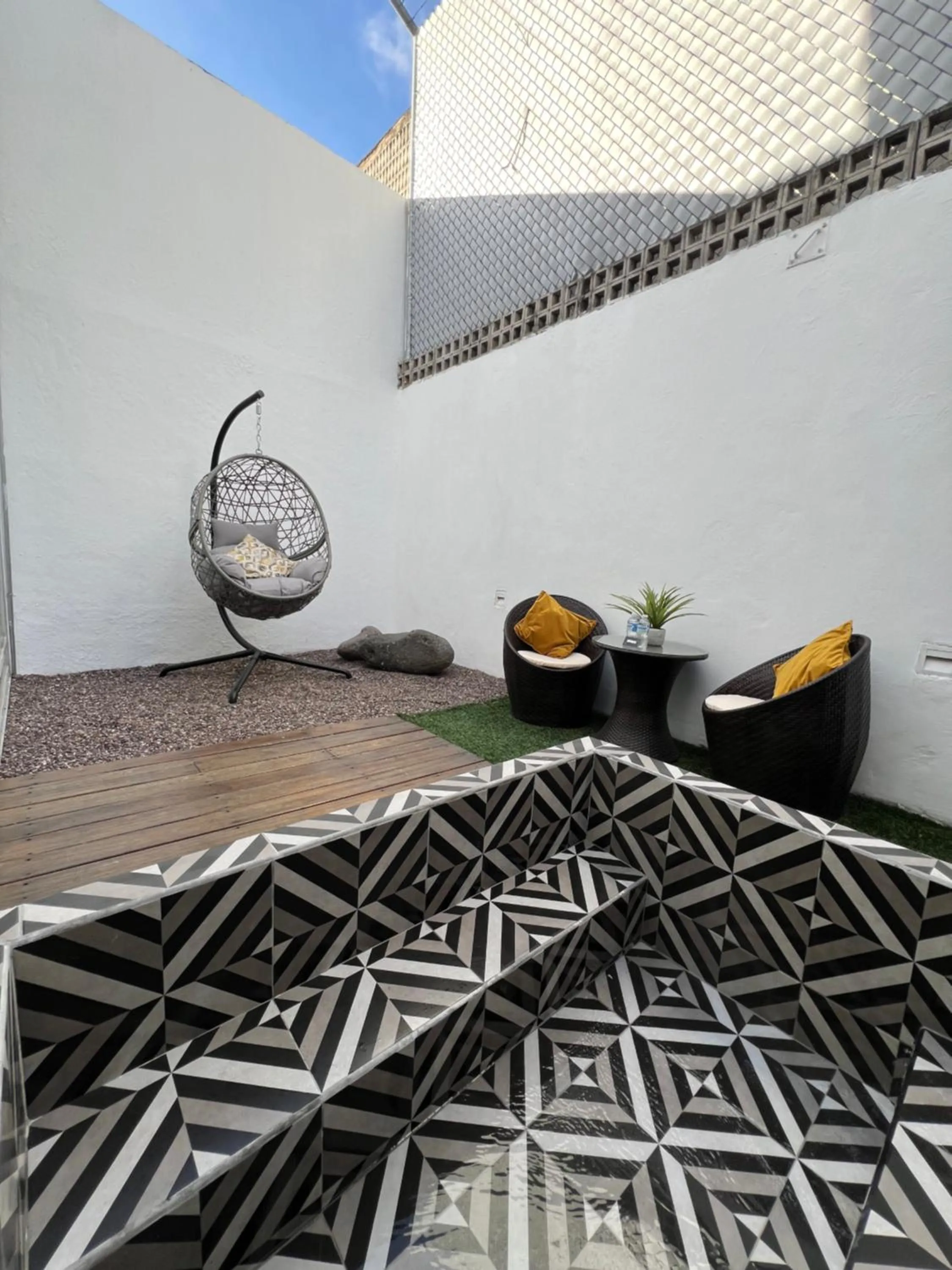 Patio in Hotel CLARUM 101