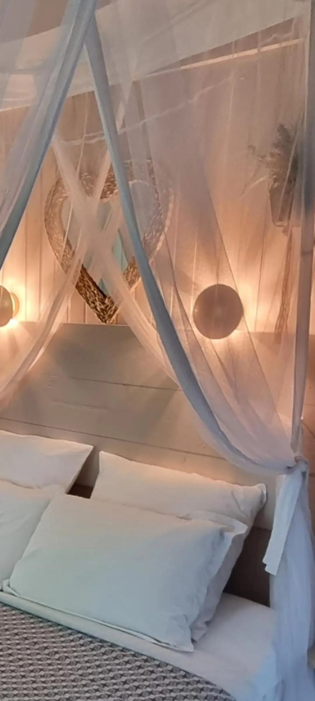 Bed in Les Glycines de Monchy- Chambres d'hôtes