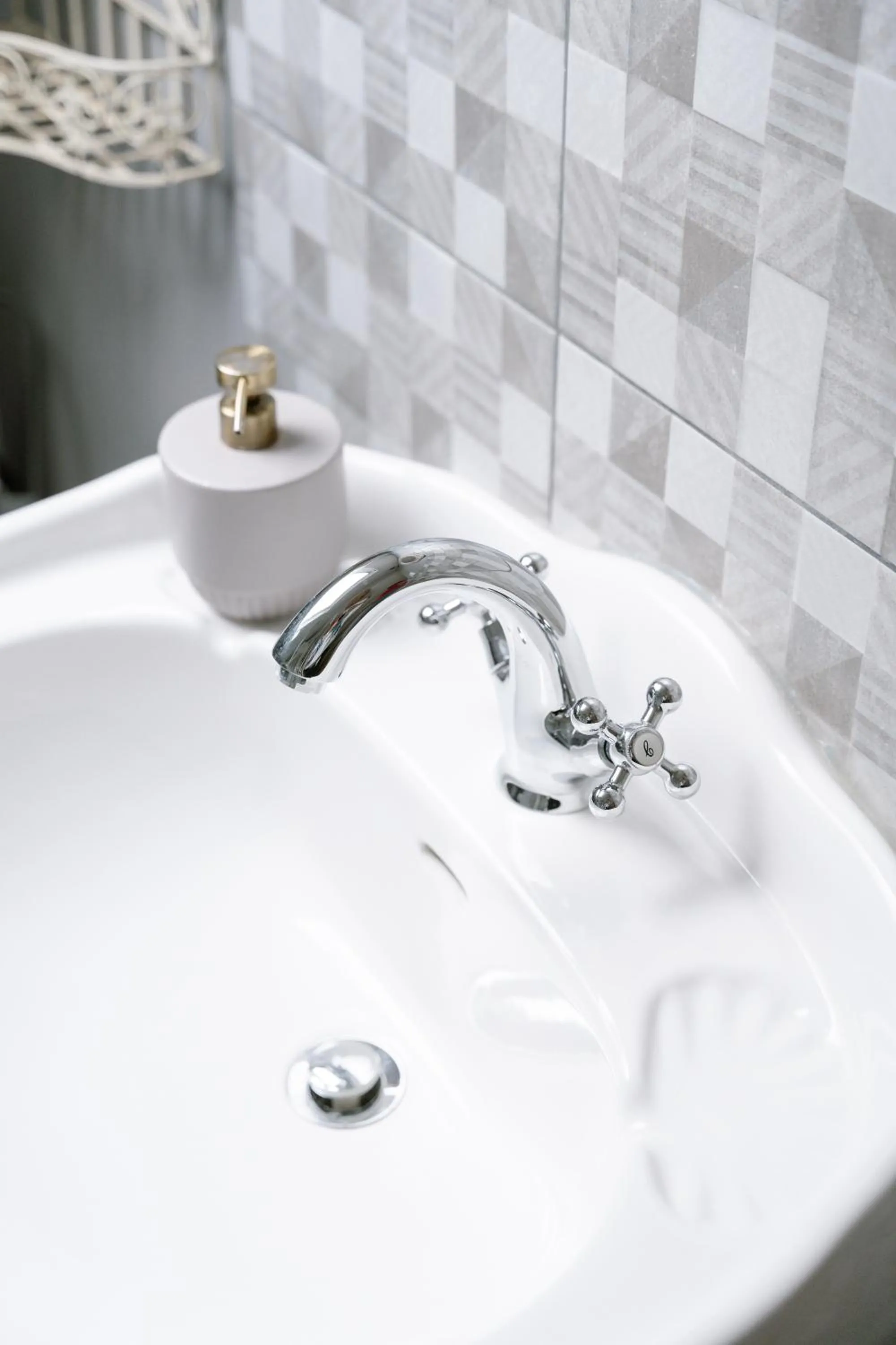 Shower in Les Glycines de Monchy- Chambres d'hôtes