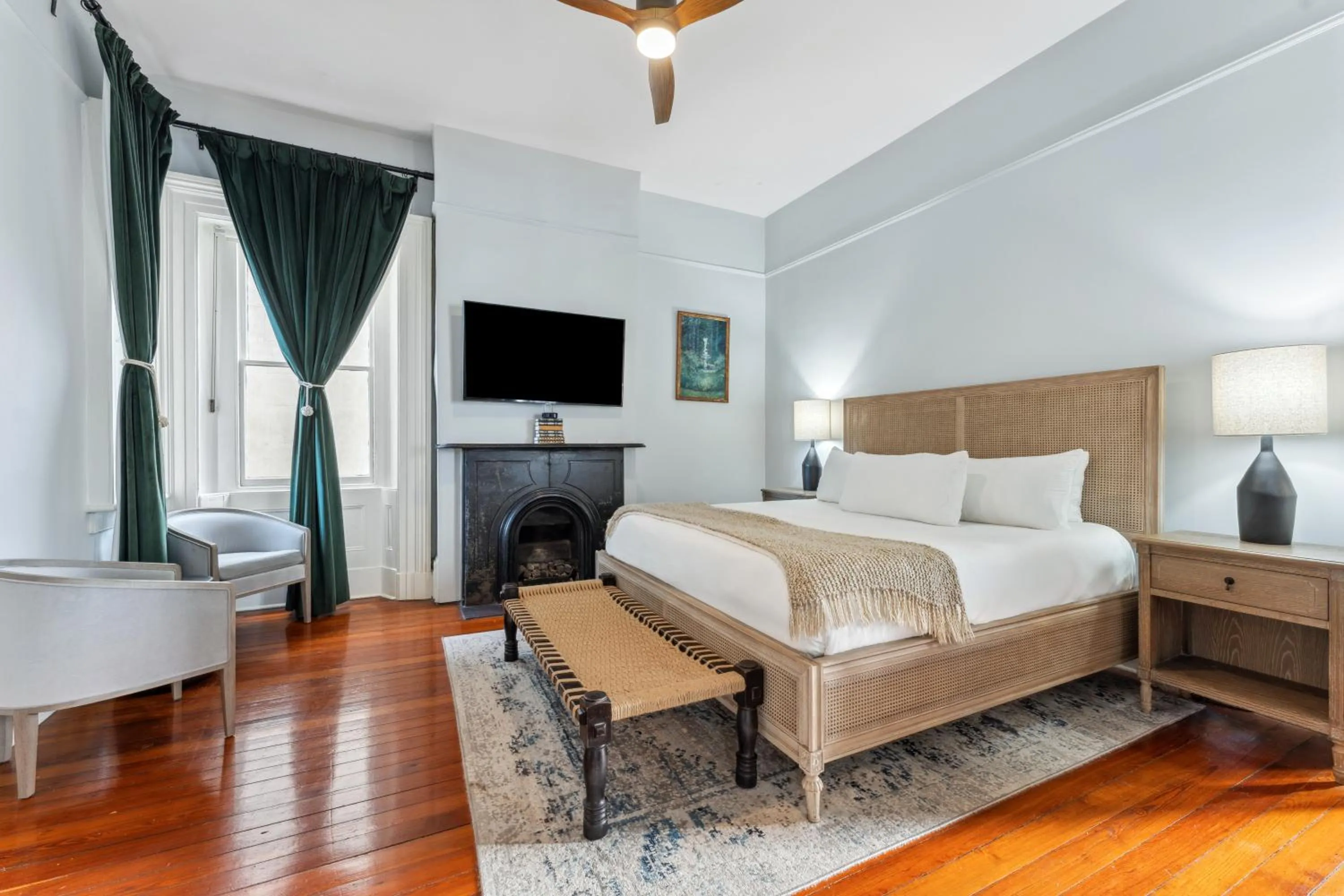 Bed in Bellwether House