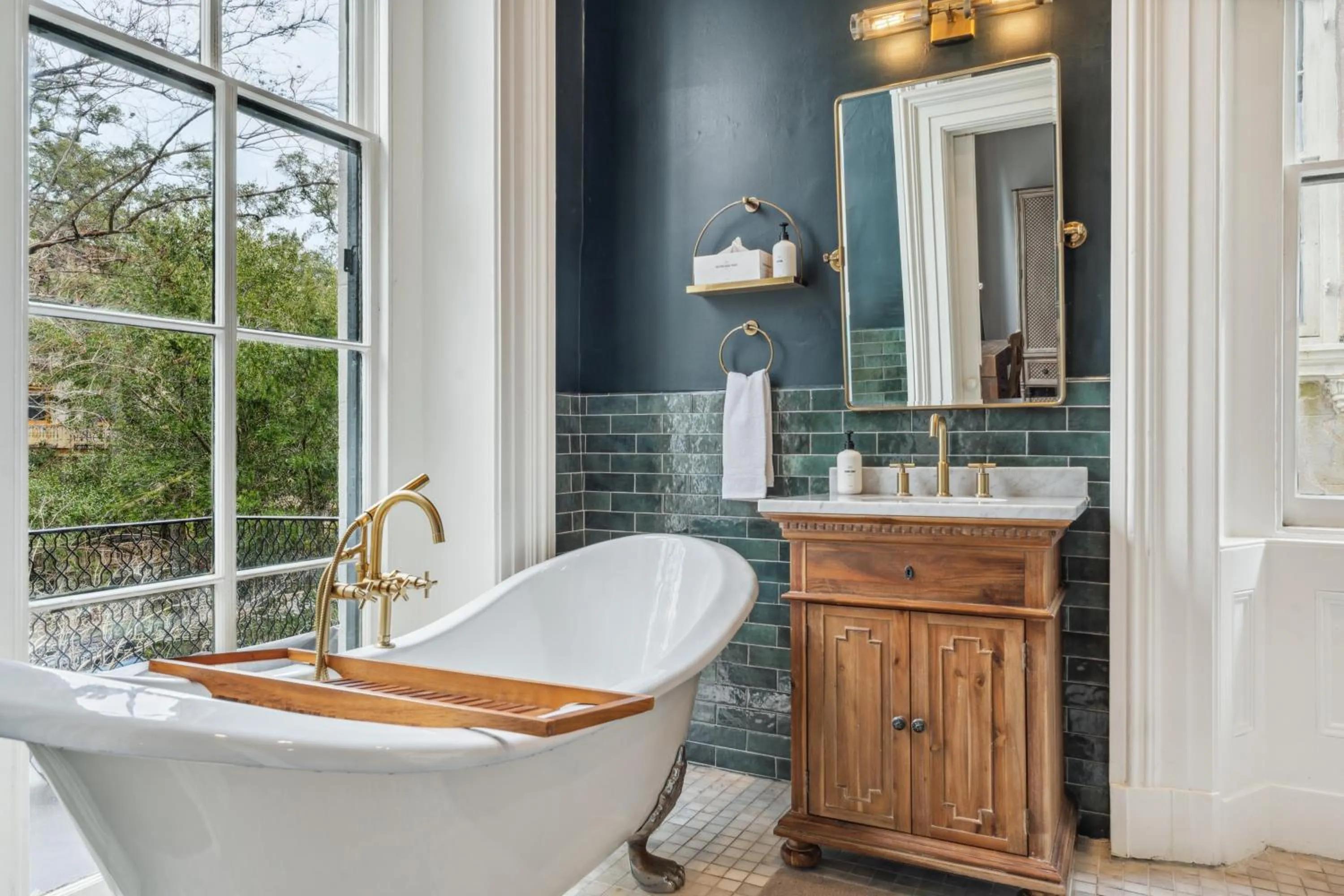 Bathroom in Bellwether House