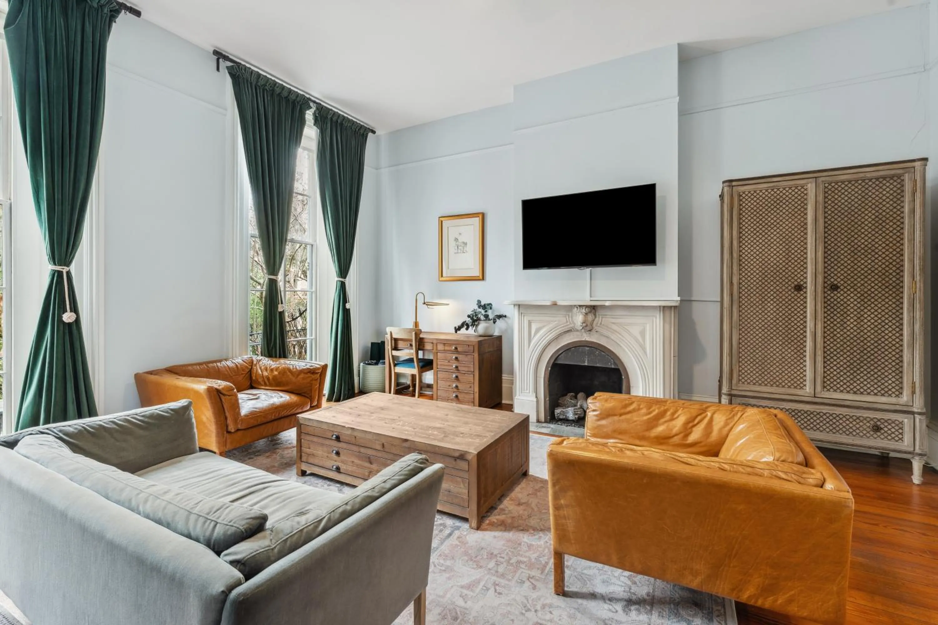 Living room in Bellwether House
