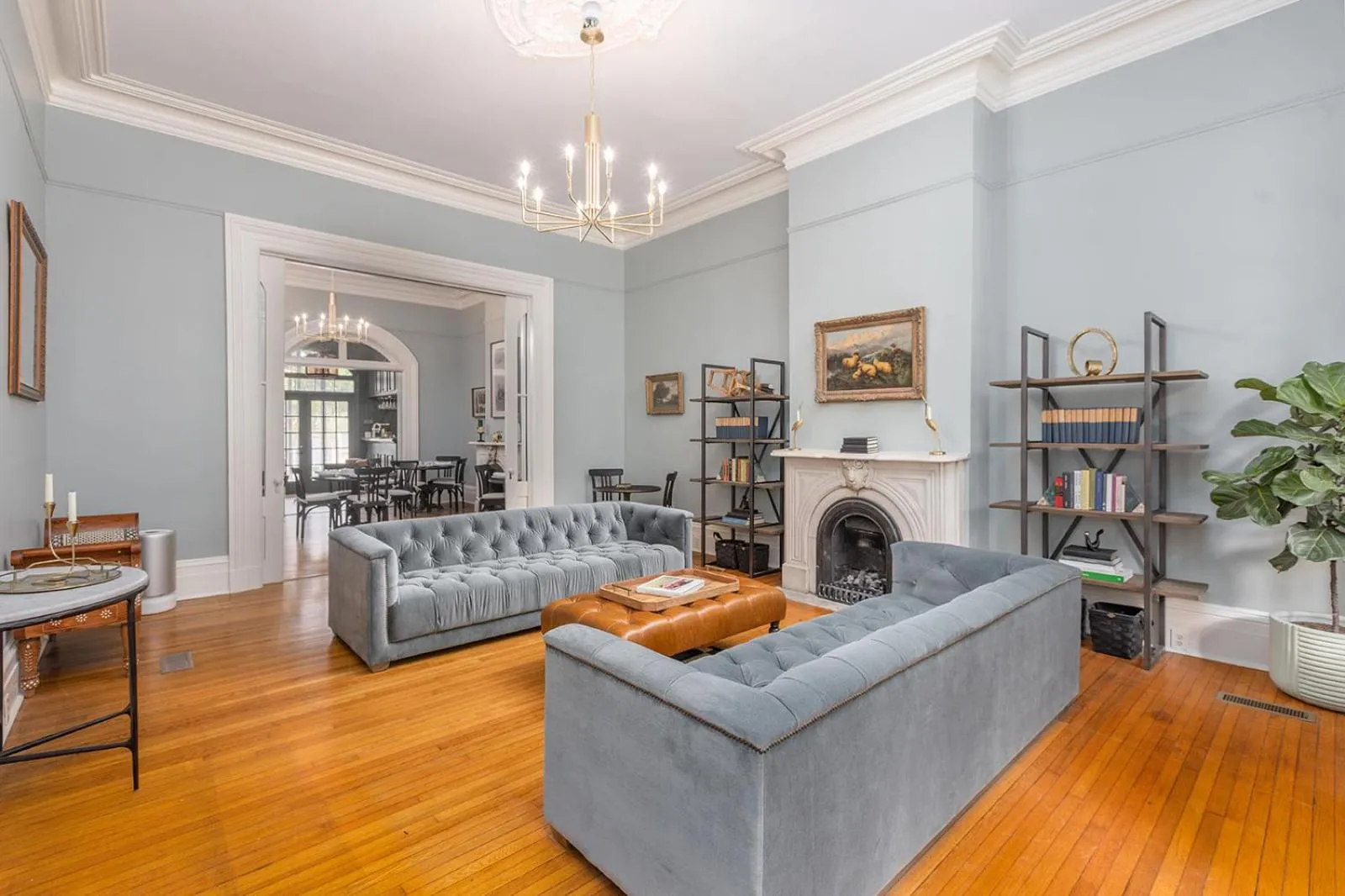 Living room in Bellwether House