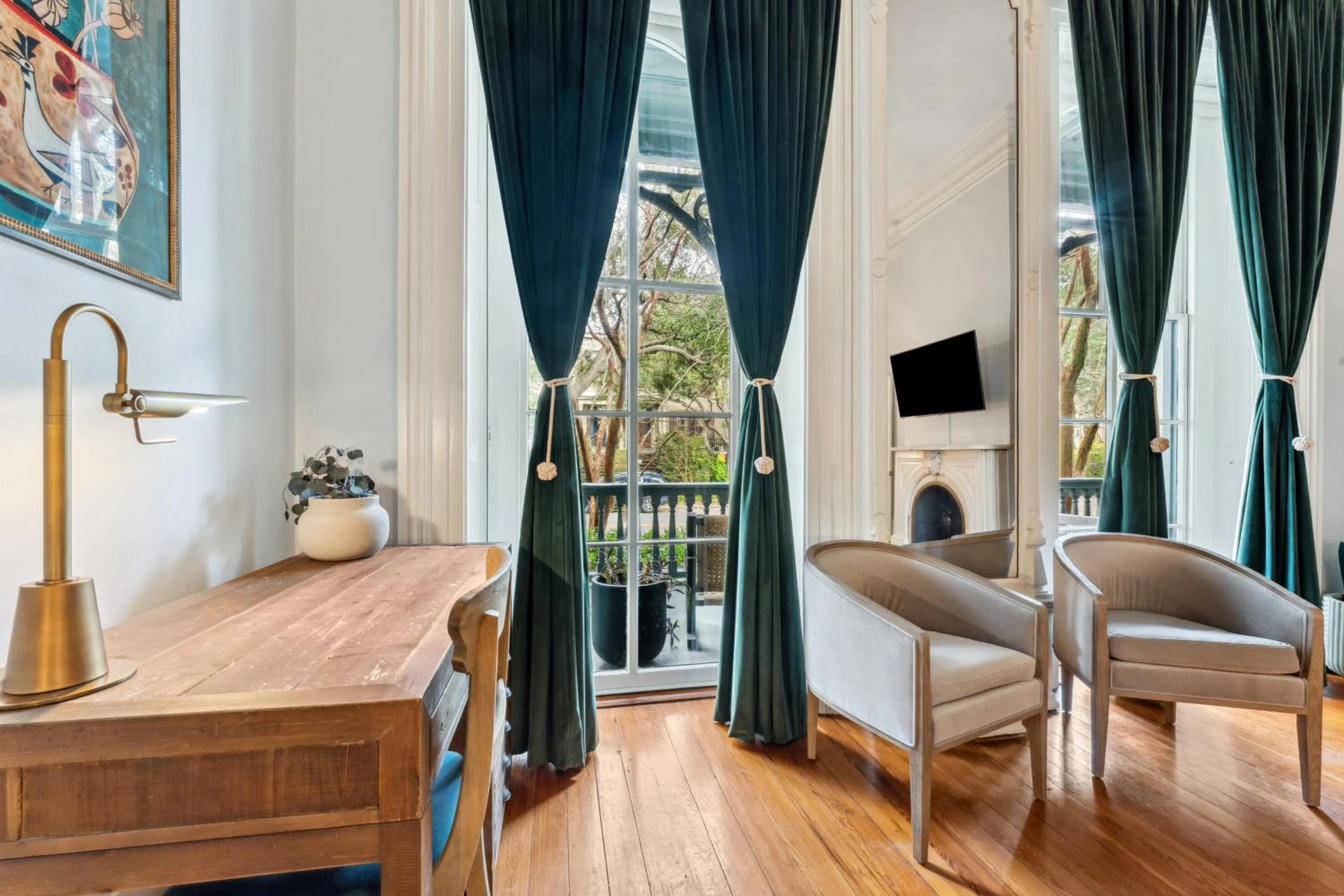 Seating area in Bellwether House