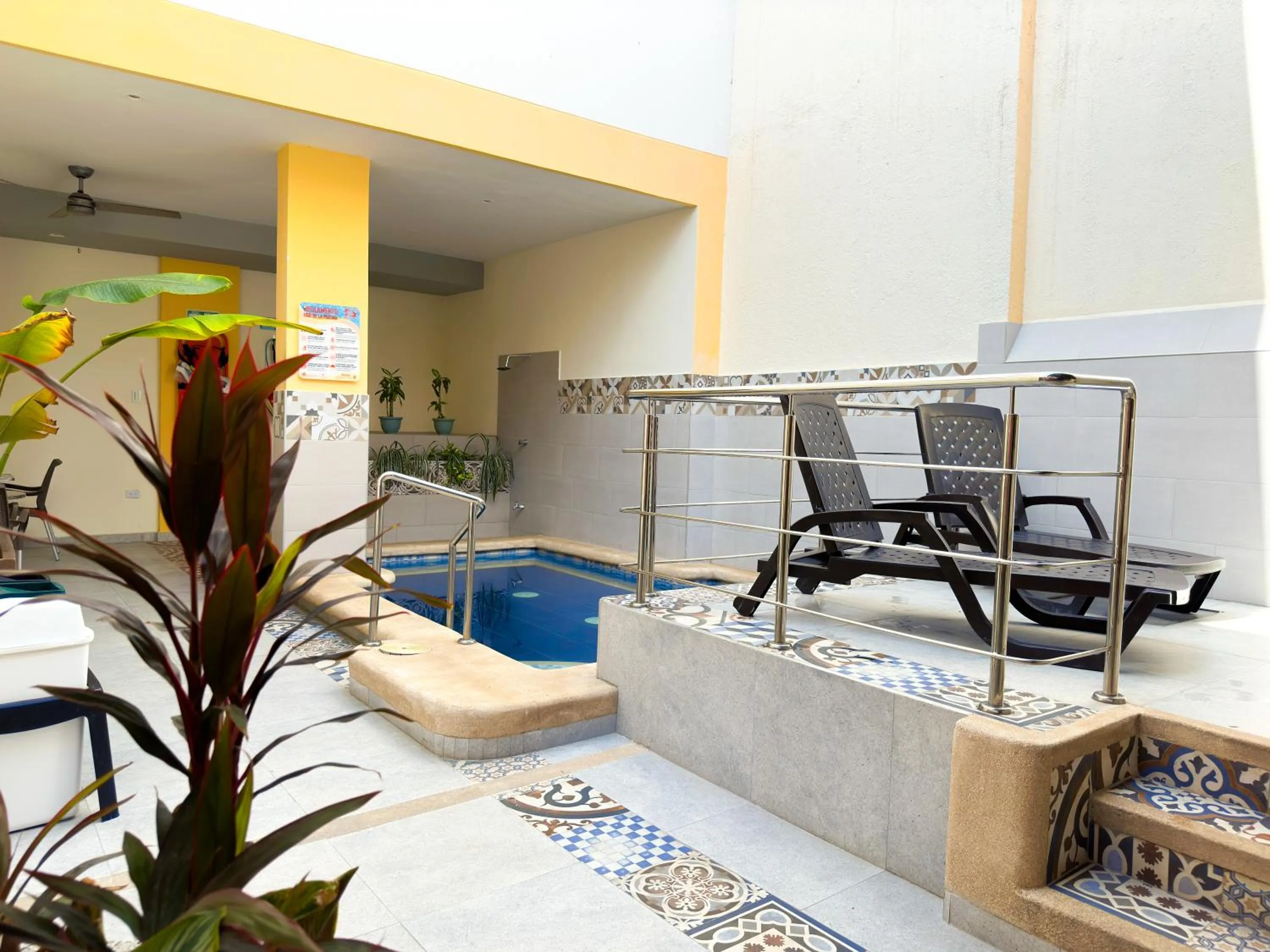Swimming pool in Hotel Zamay Centro Historico