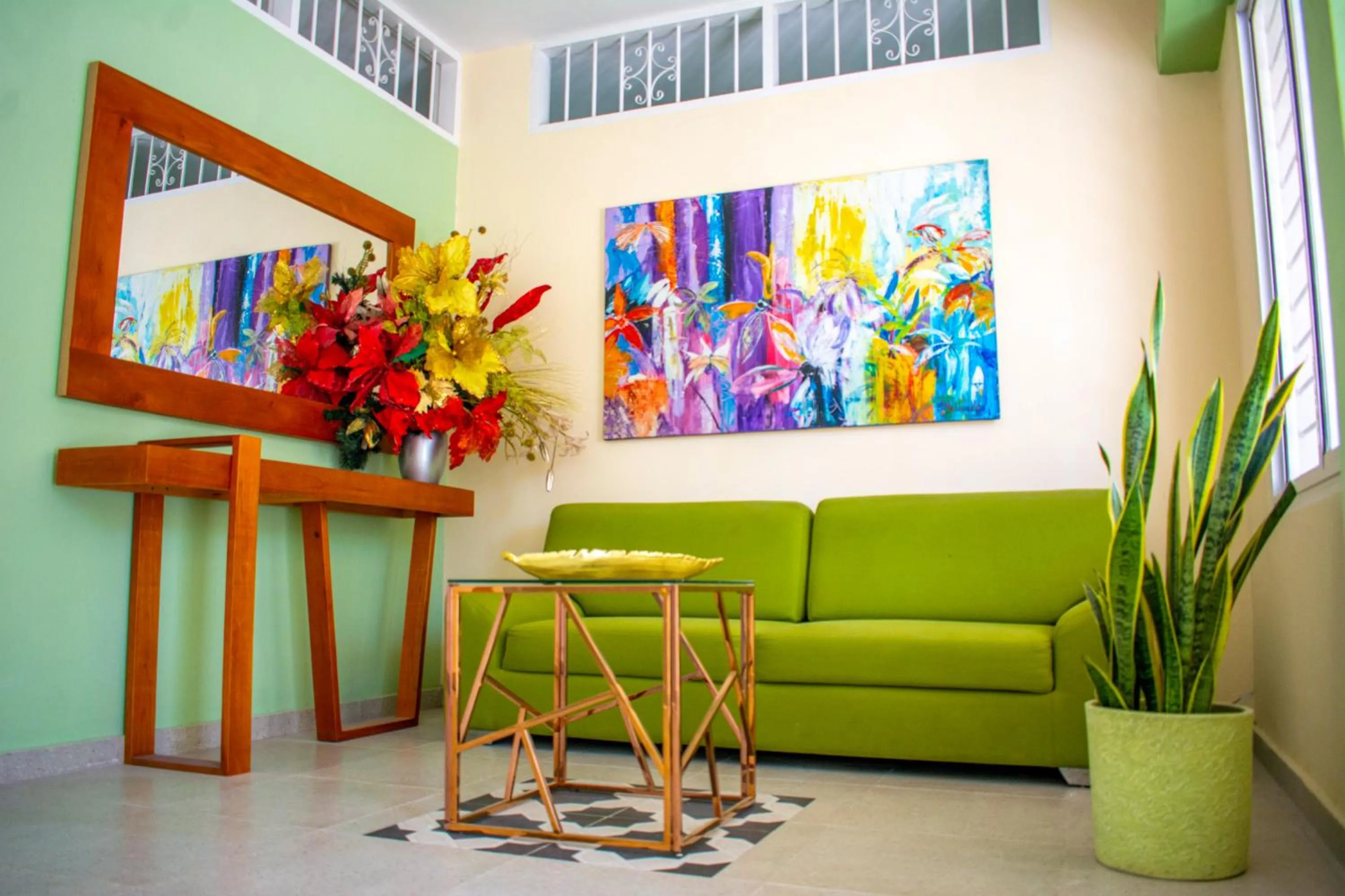 Living room in Hotel Zamay Centro Historico