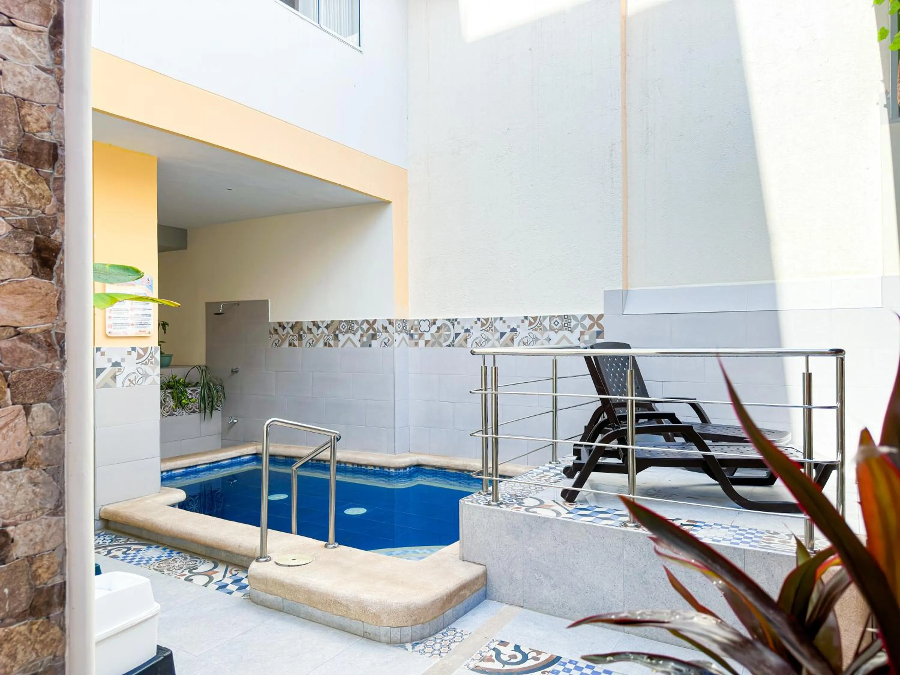 Pool view in Hotel Zamay Centro Historico