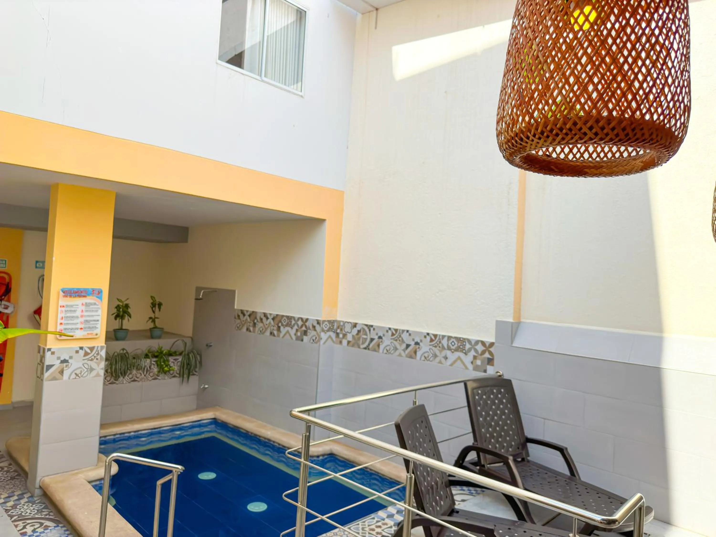 Swimming pool in Hotel Zamay Centro Historico