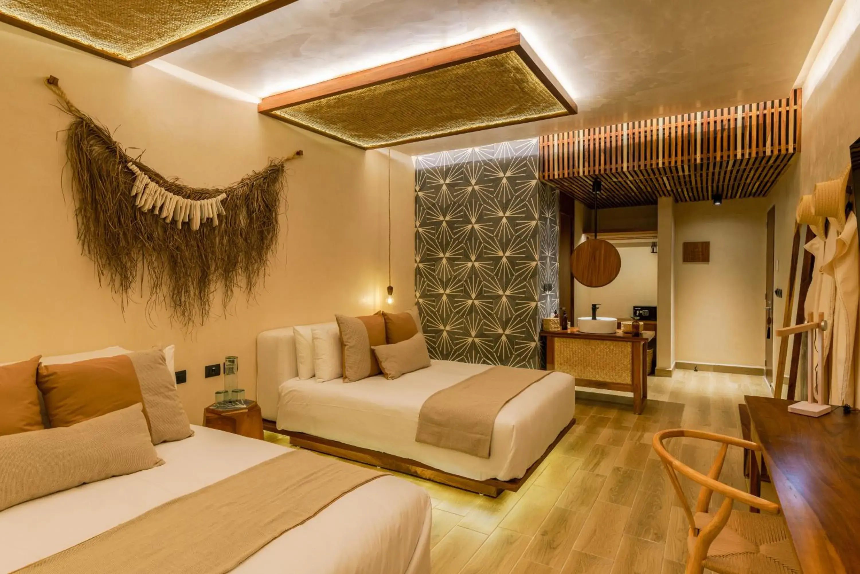 Twin Room with View in Xkan Hotel Boutique - Adults Only Twin Room with View in Xkan Hotel Boutique - Adults Only