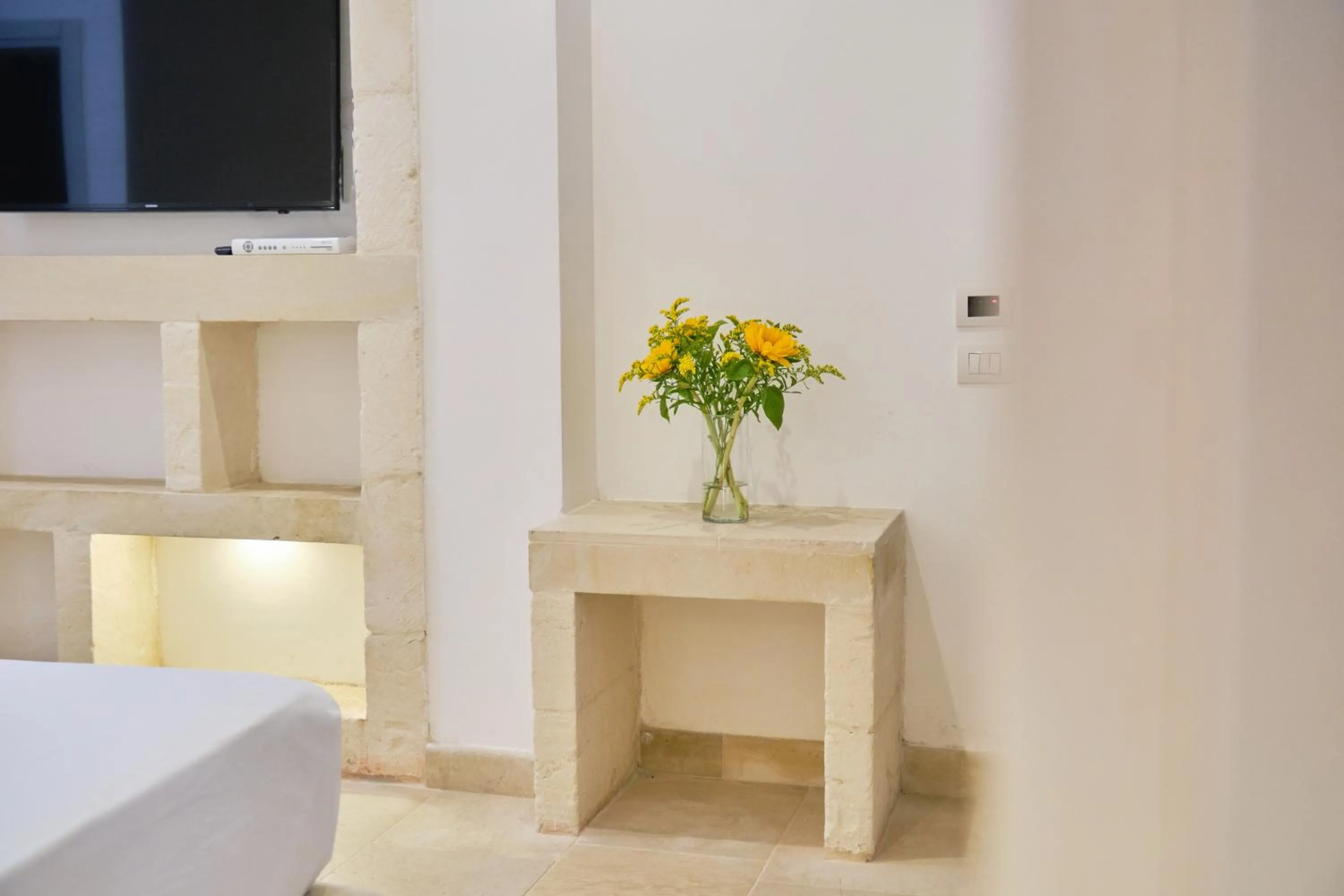 Bed in HOTEL BARONE DI MARE