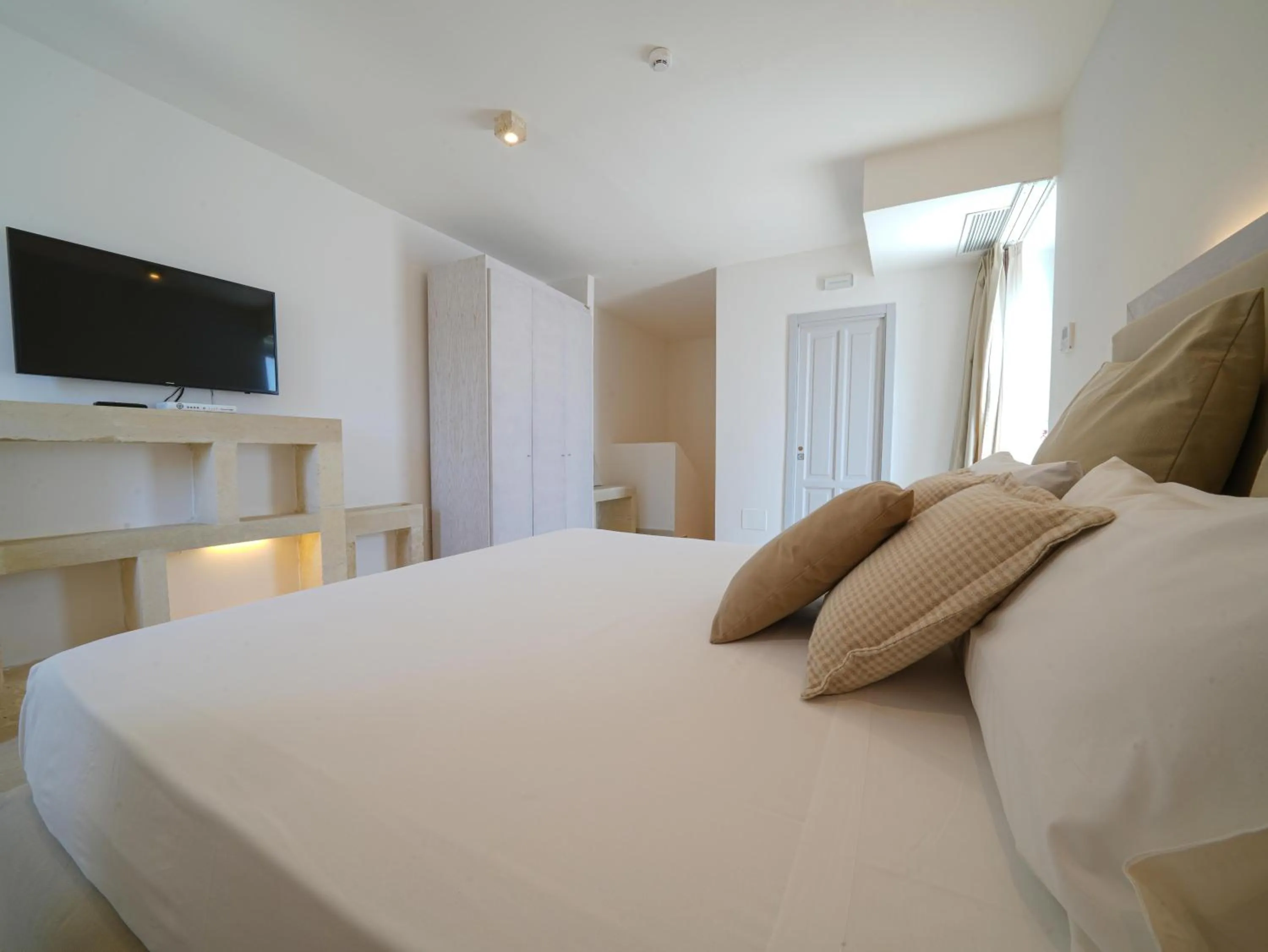 Bed in HOTEL BARONE DI MARE