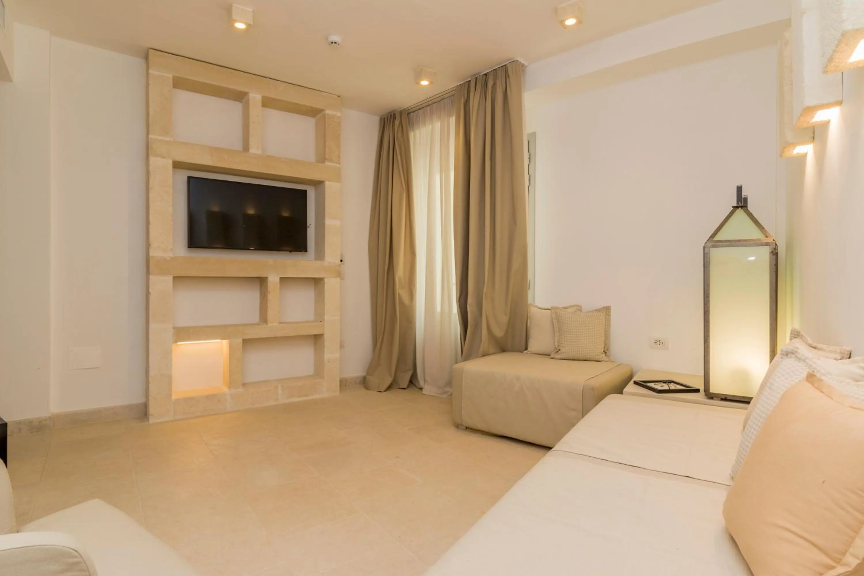 Bed in HOTEL BARONE DI MARE