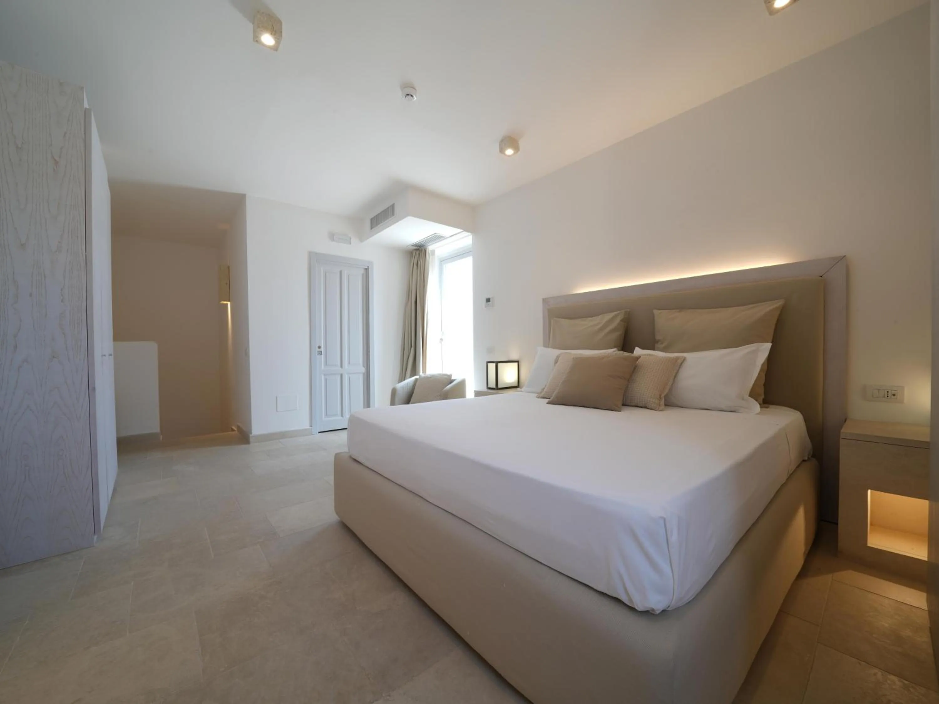 Bed in HOTEL BARONE DI MARE