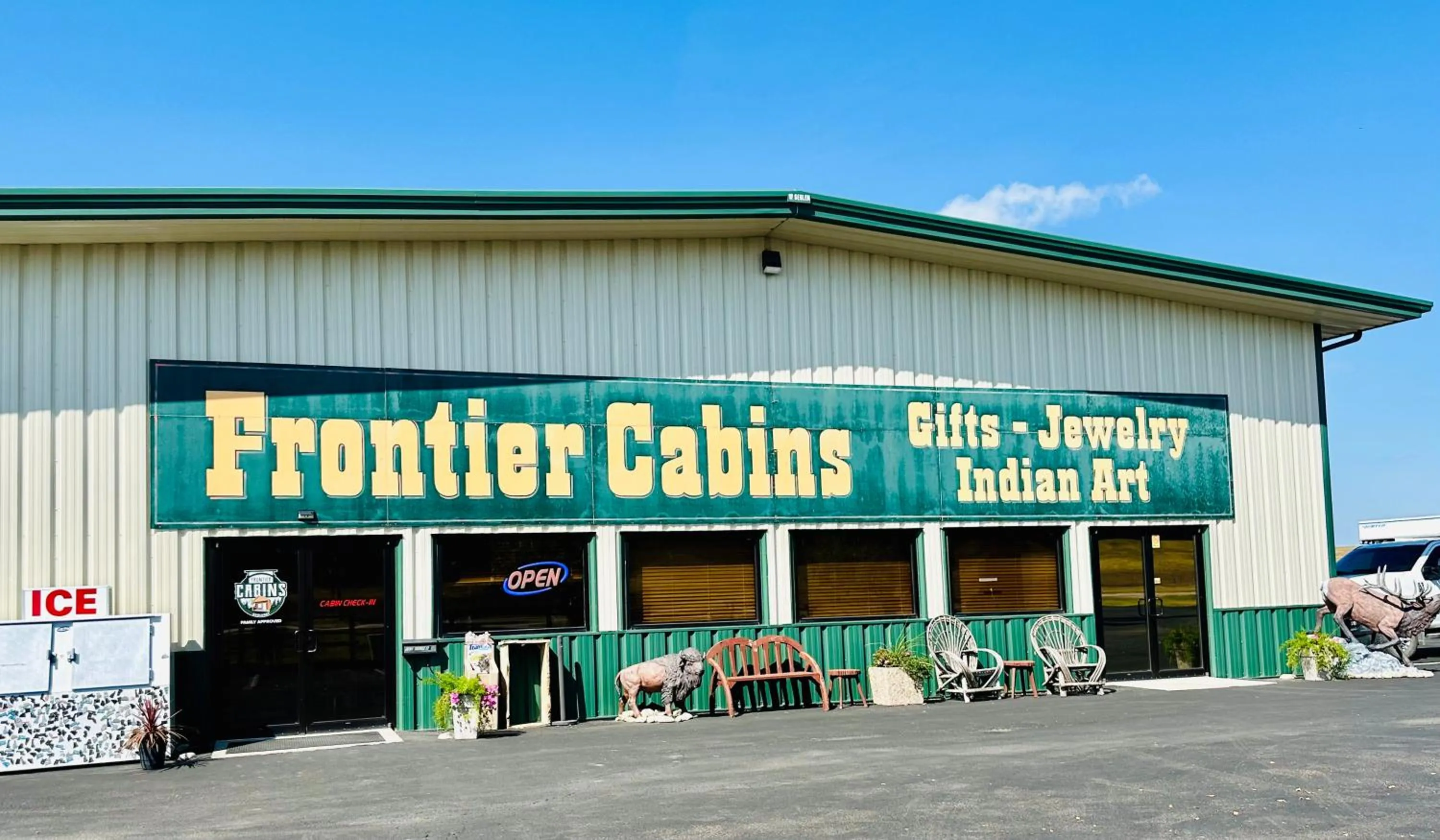 Property building in Badlands Frontier Cabins
