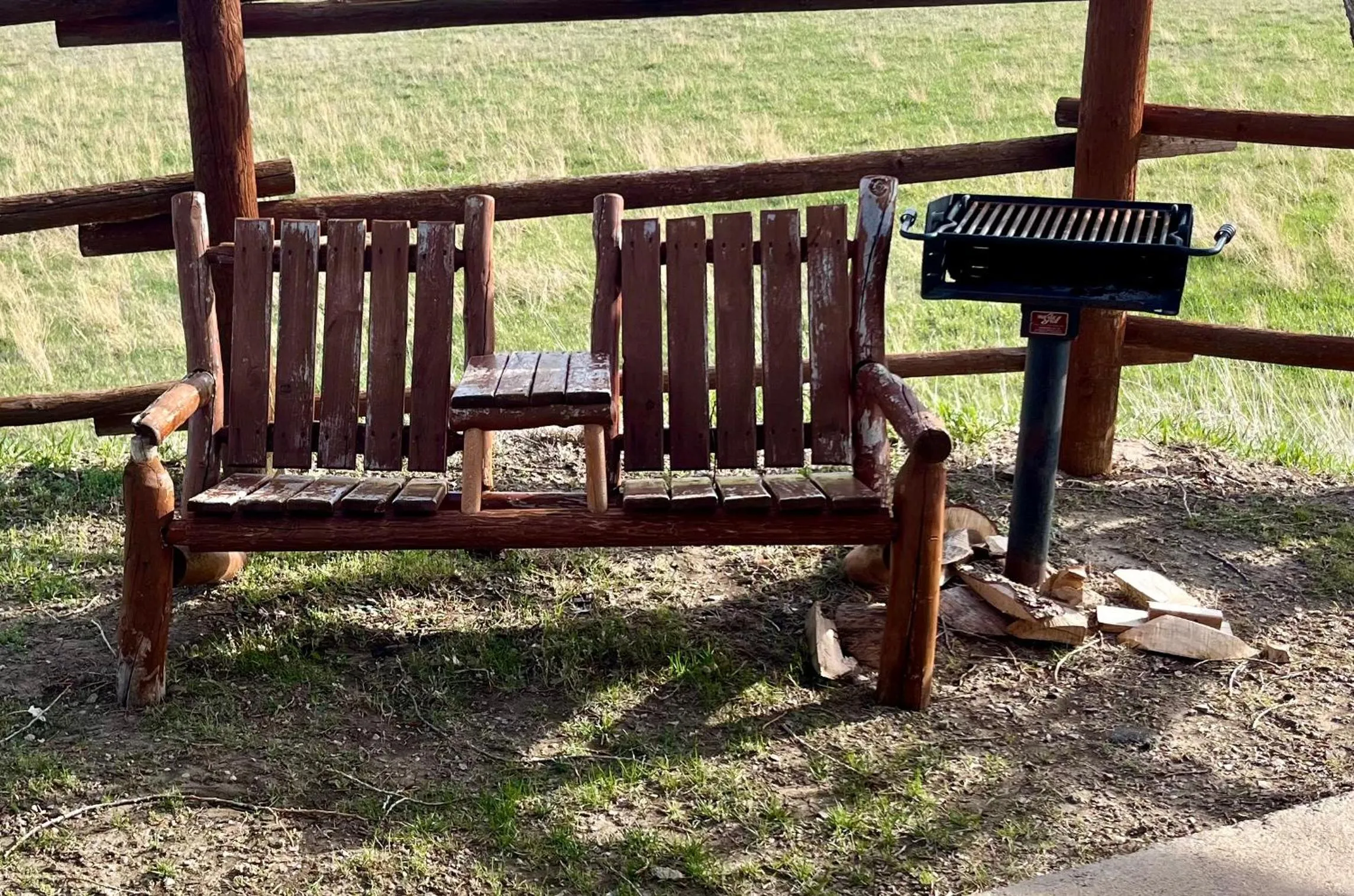 BBQ facilities in Badlands Frontier Cabins