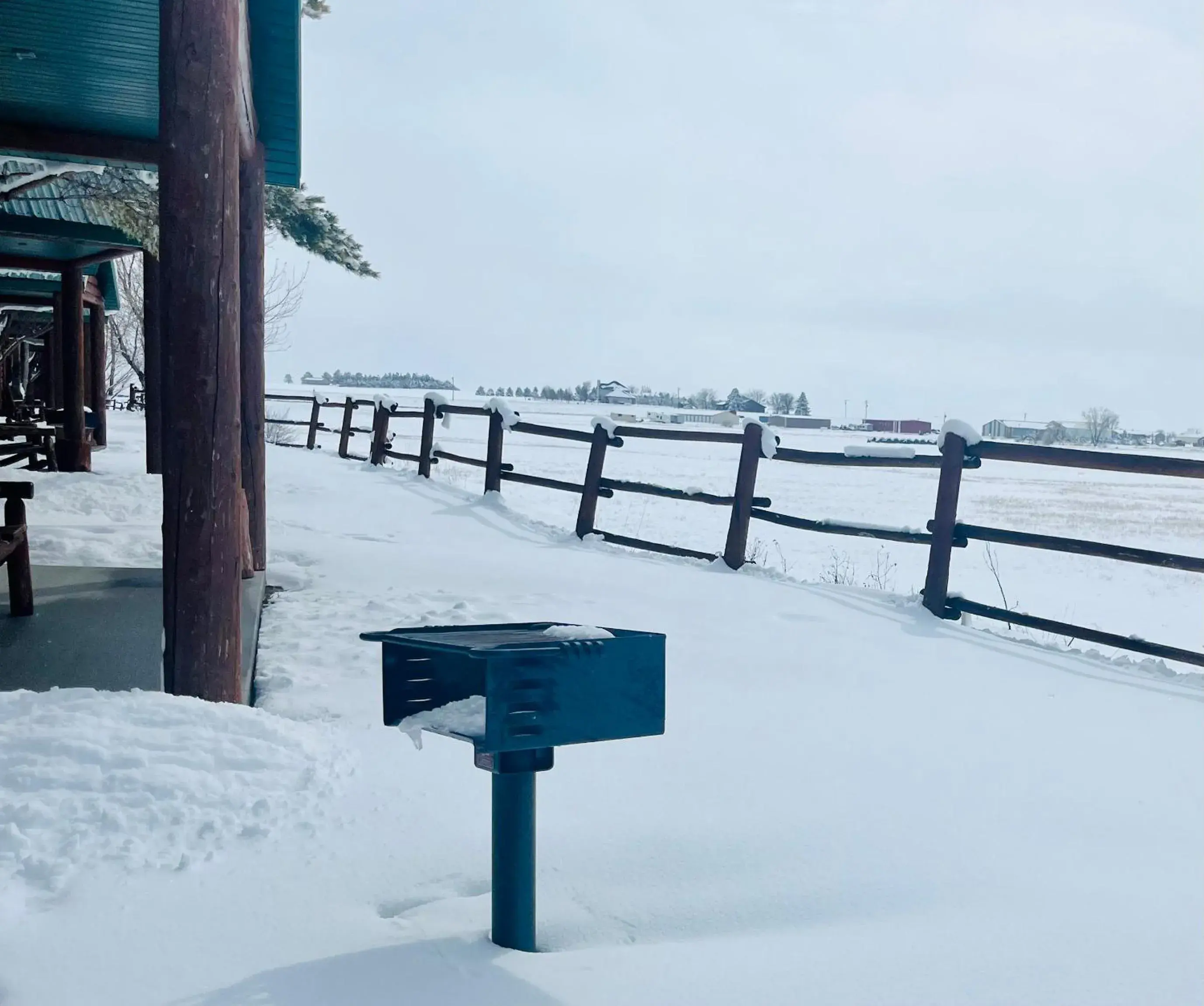 Property building in Badlands Frontier Cabins Property building in Badlands Frontier Cabins