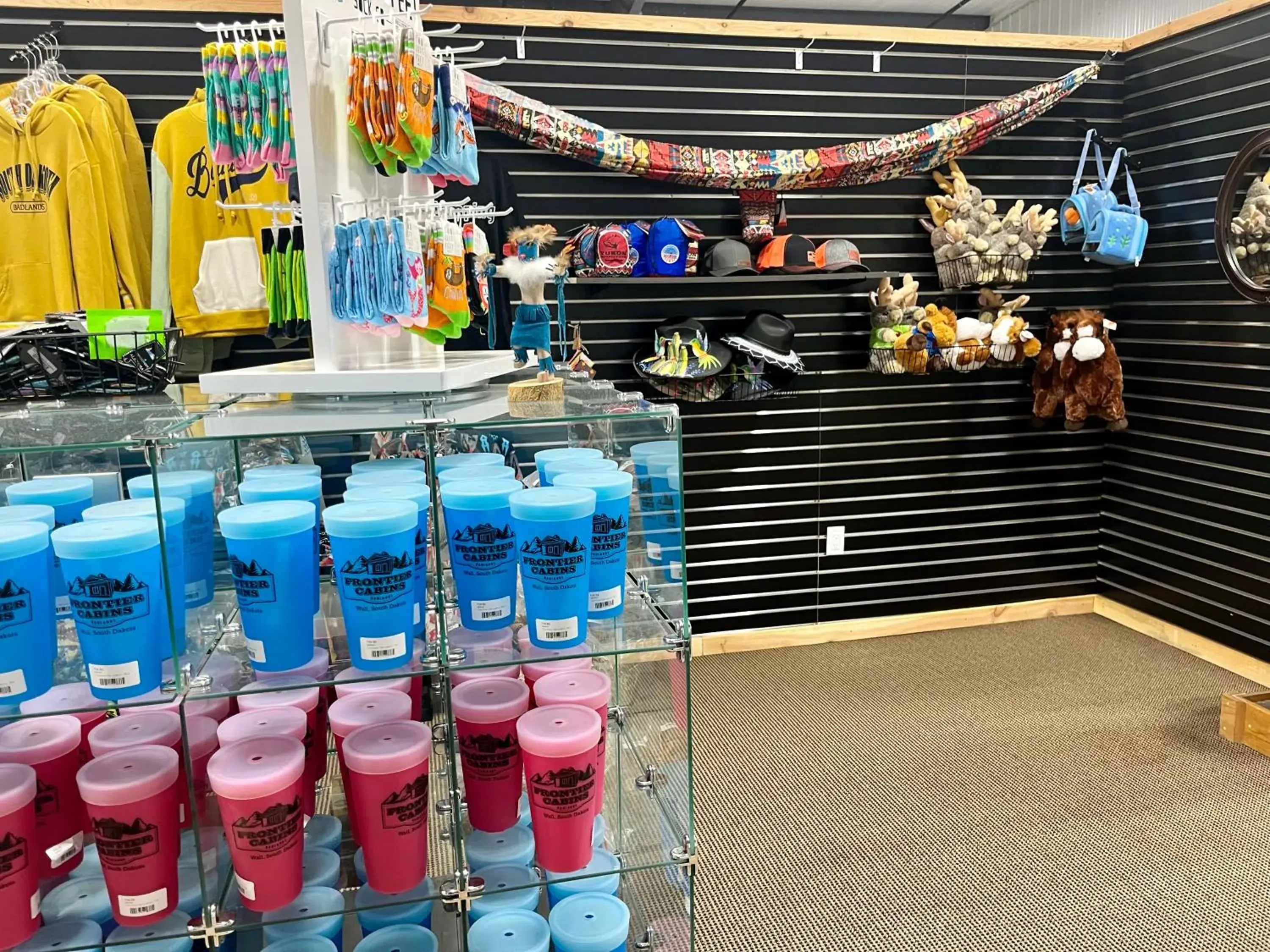 Lobby or reception in Badlands Frontier Cabins Lobby or reception in Badlands Frontier Cabins