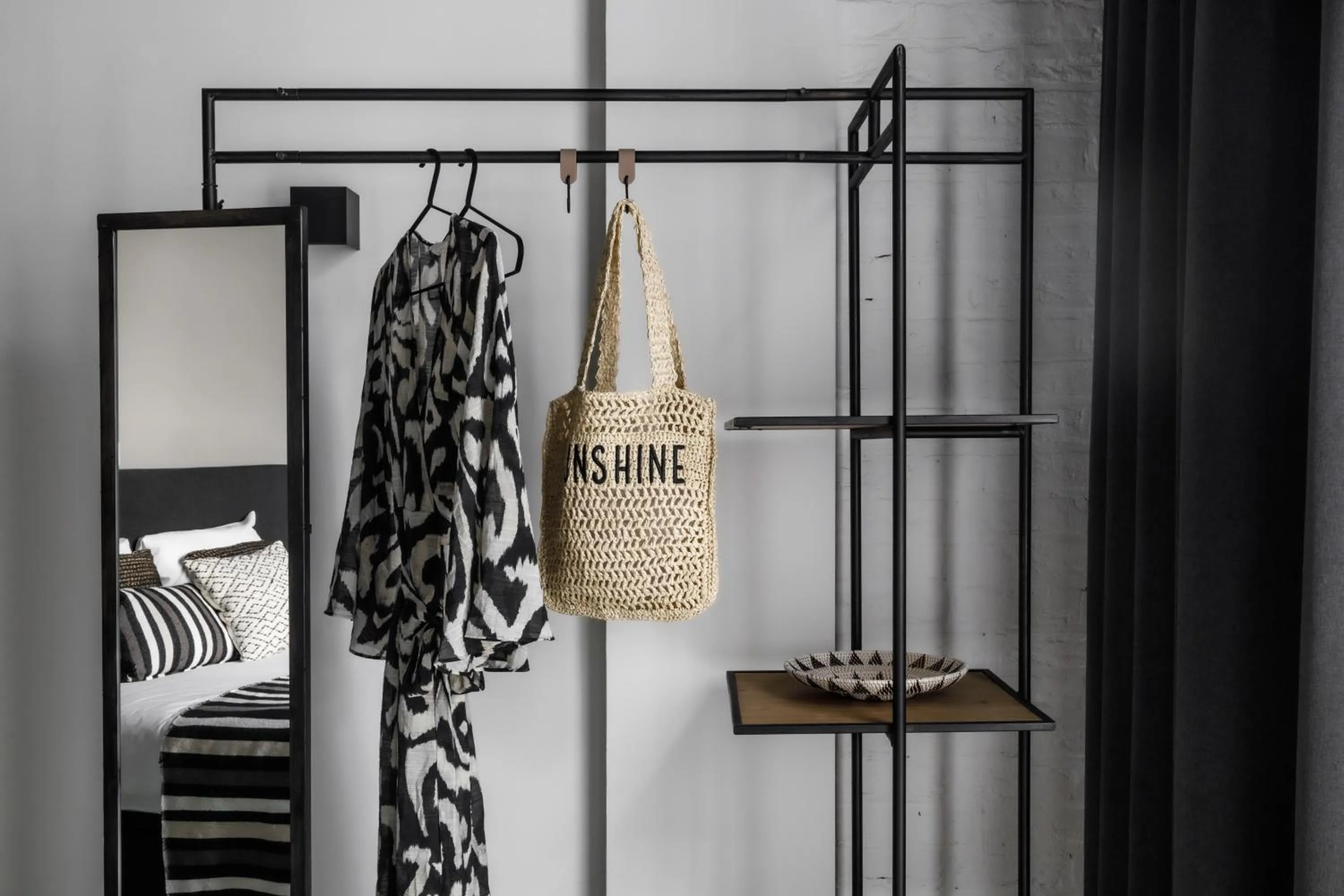 wardrobe in KASerne Boutique Hotel
