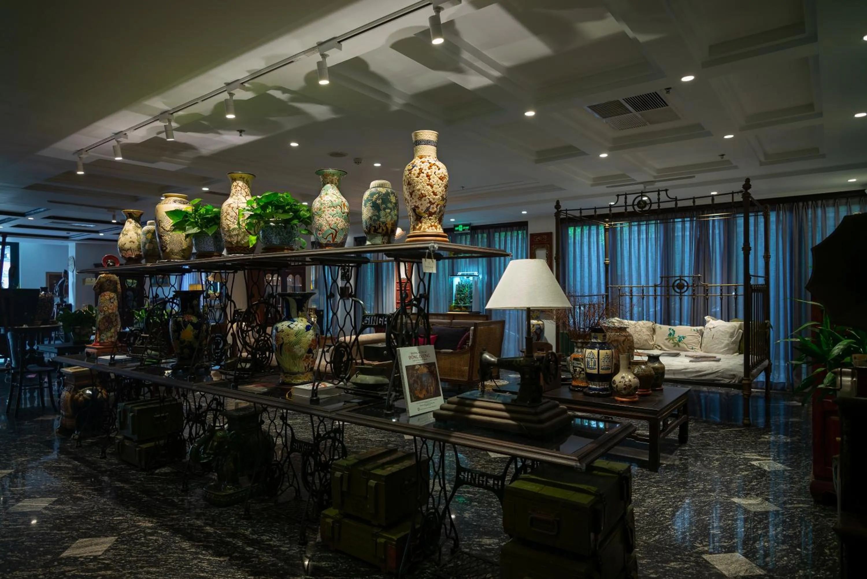 Lobby or reception in Amanaki Thao Dien