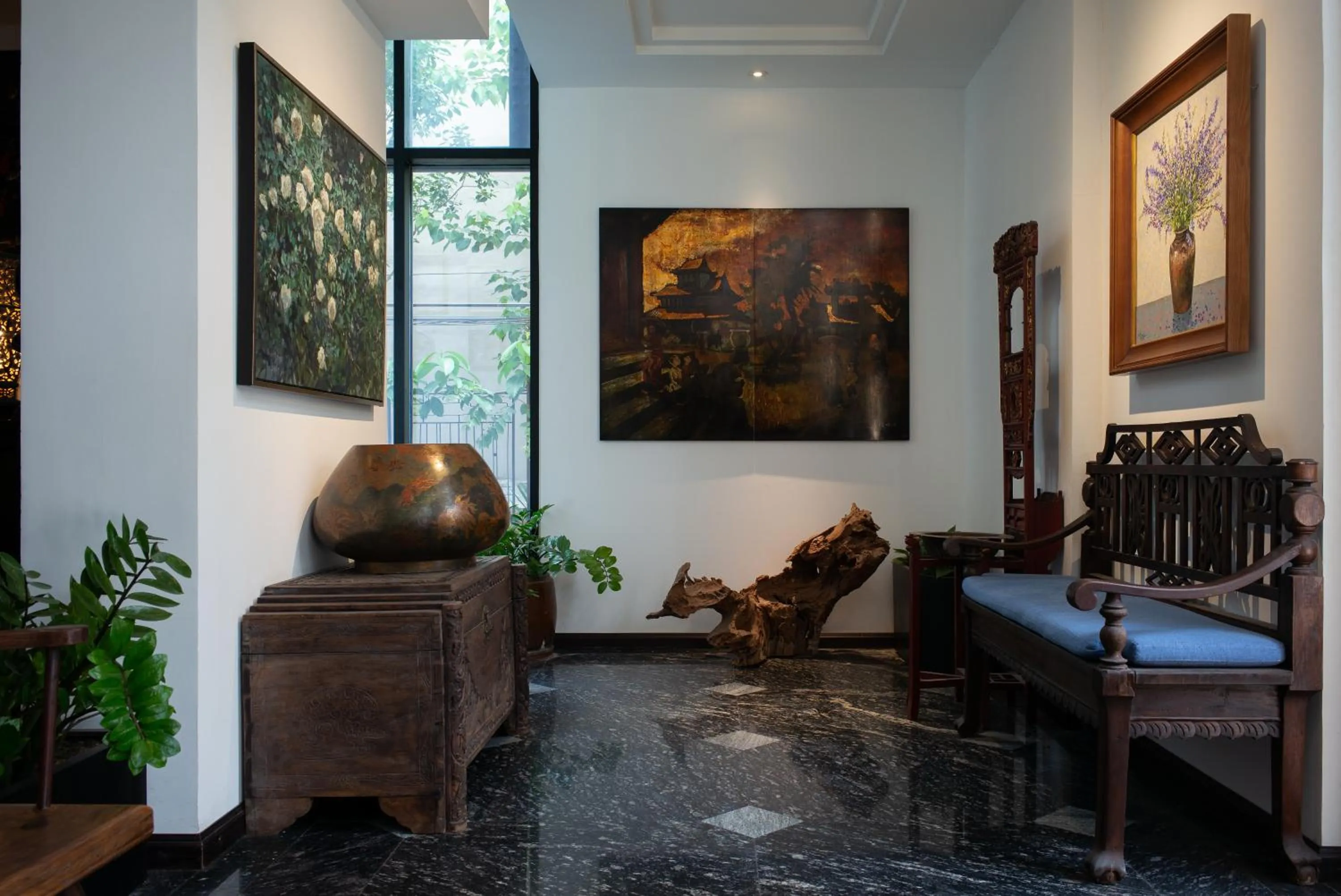 Lobby or reception in Amanaki Thao Dien