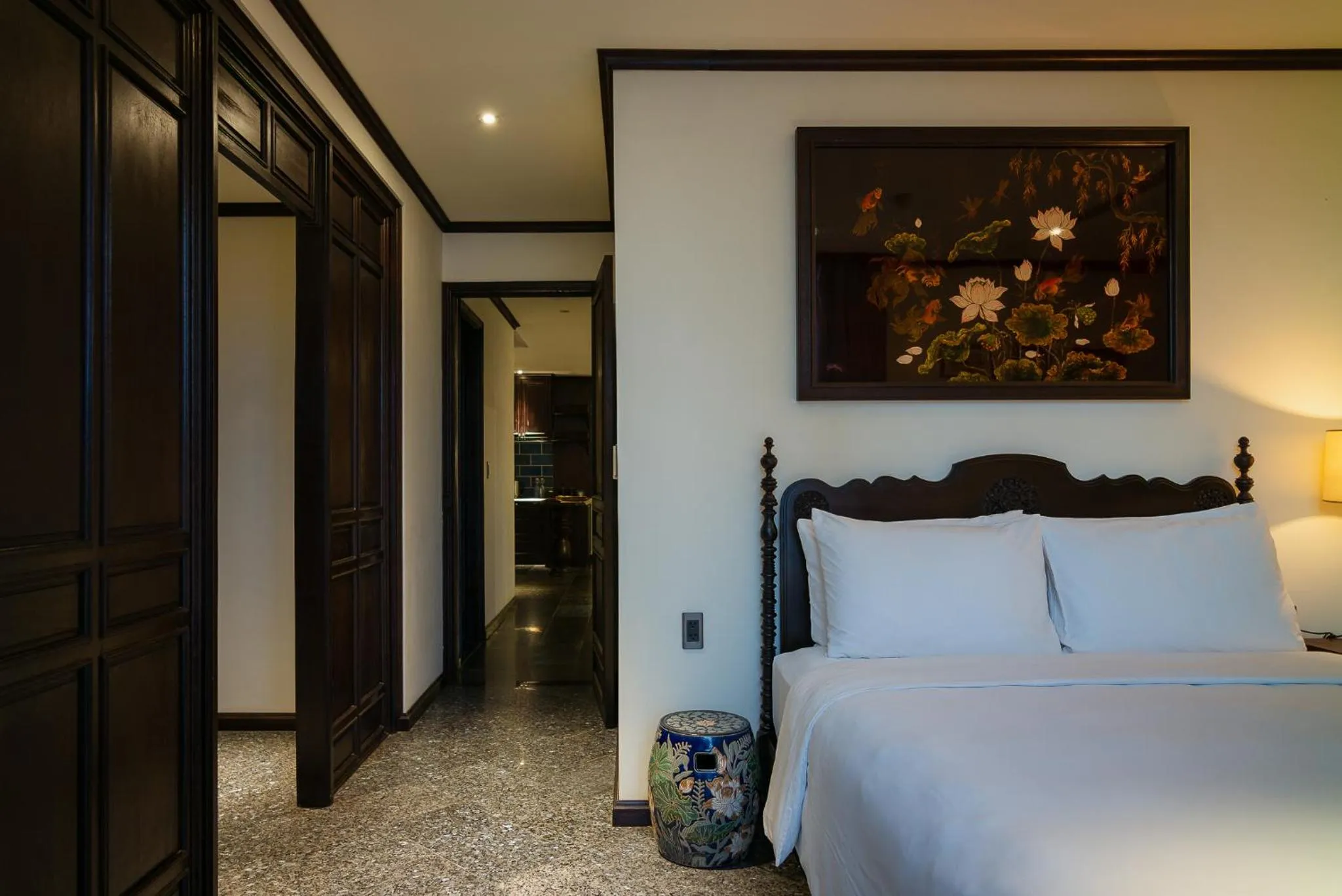 Bedroom, Bed in Amanaki Thao Dien