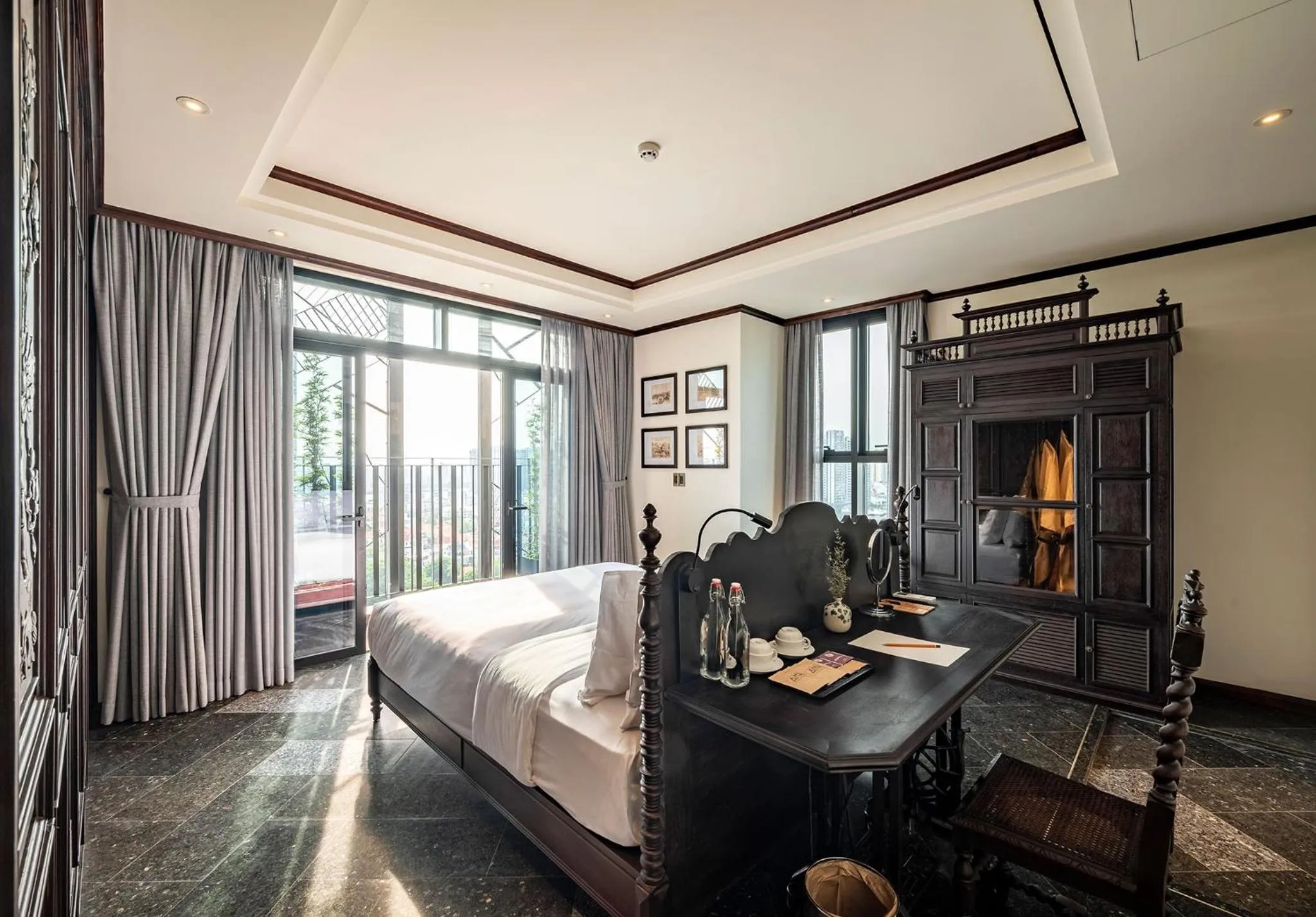 Bed in Amanaki Thao Dien