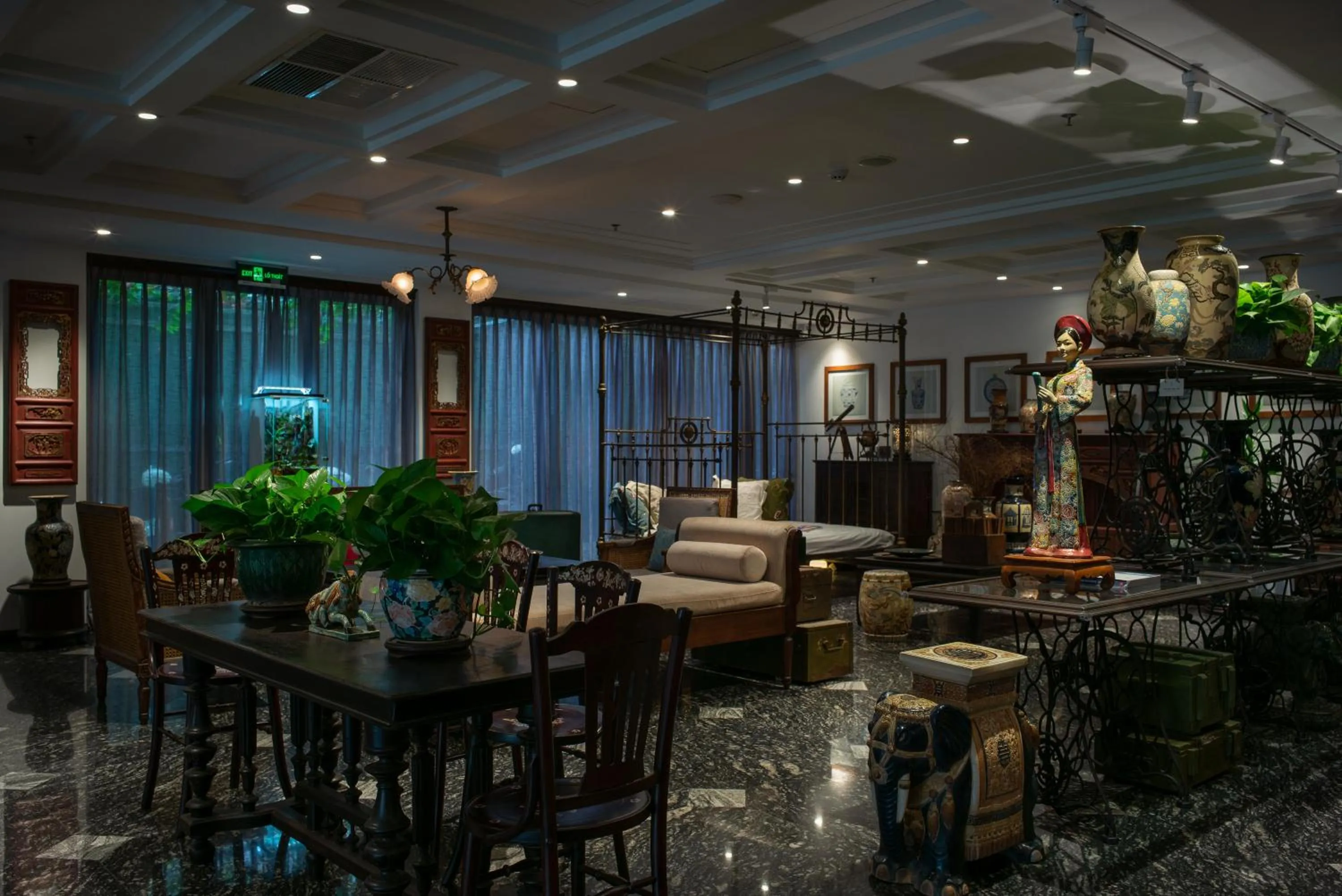 Lobby or reception in Amanaki Thao Dien