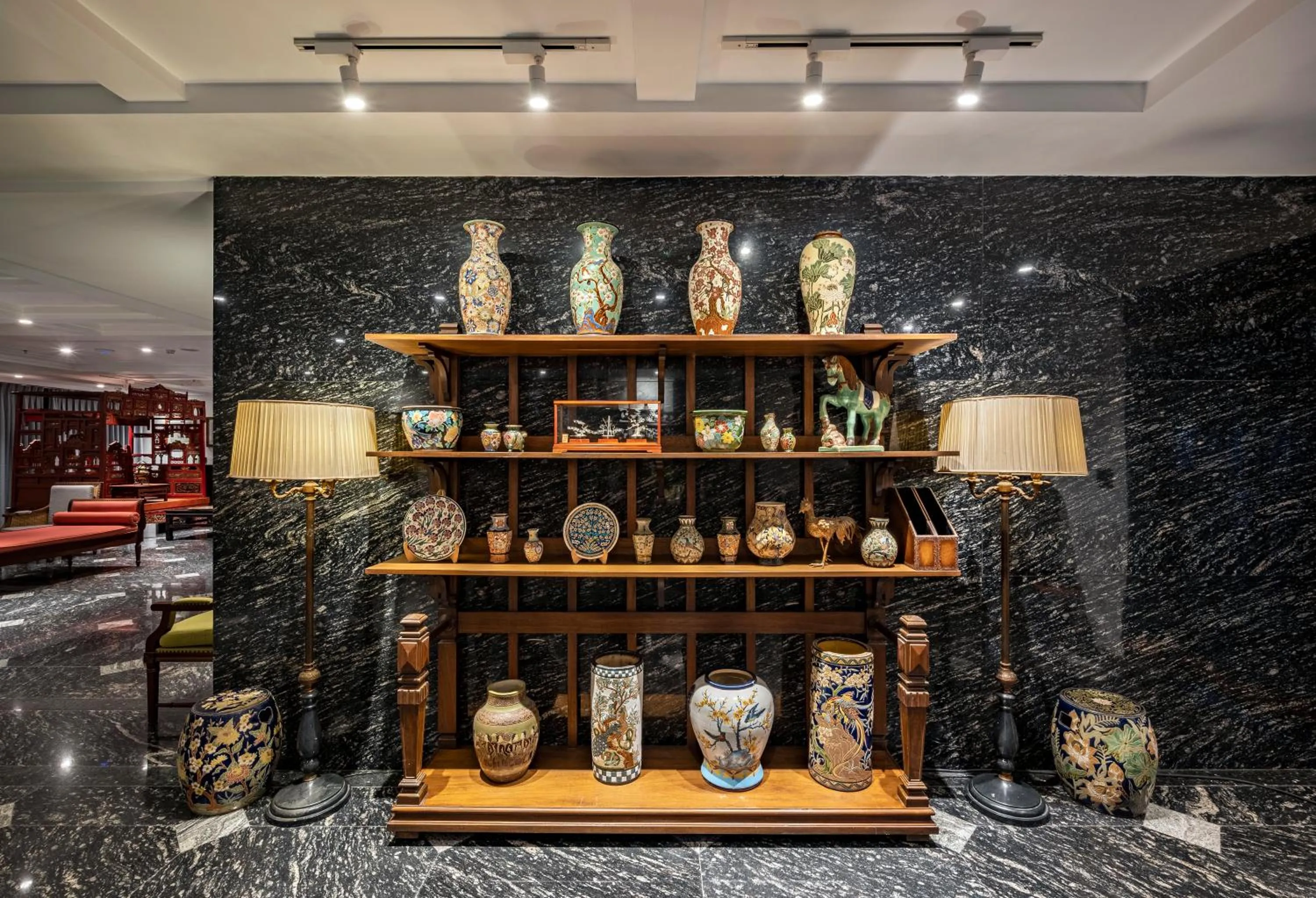 Lobby or reception in Amanaki Thao Dien