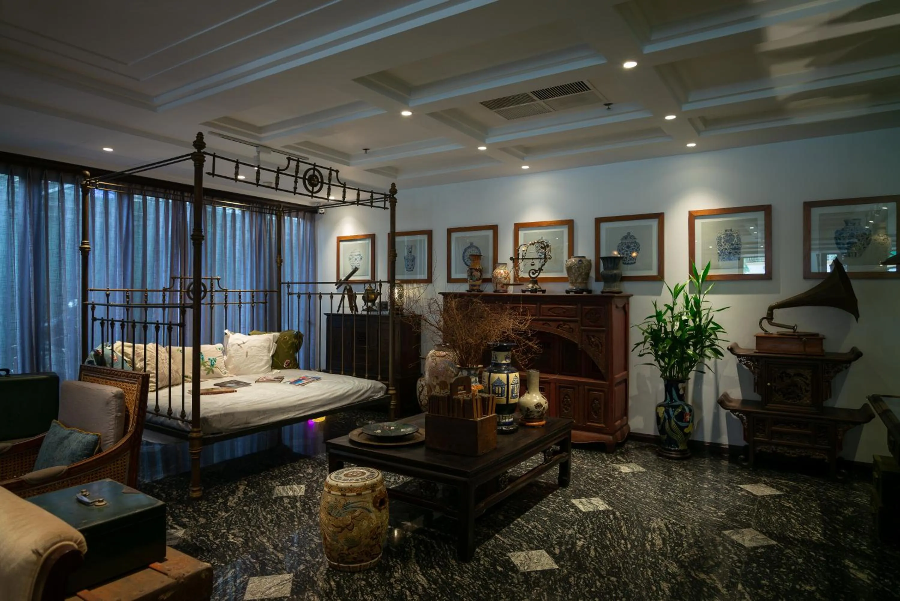 Lobby or reception, Bed in Amanaki Thao Dien