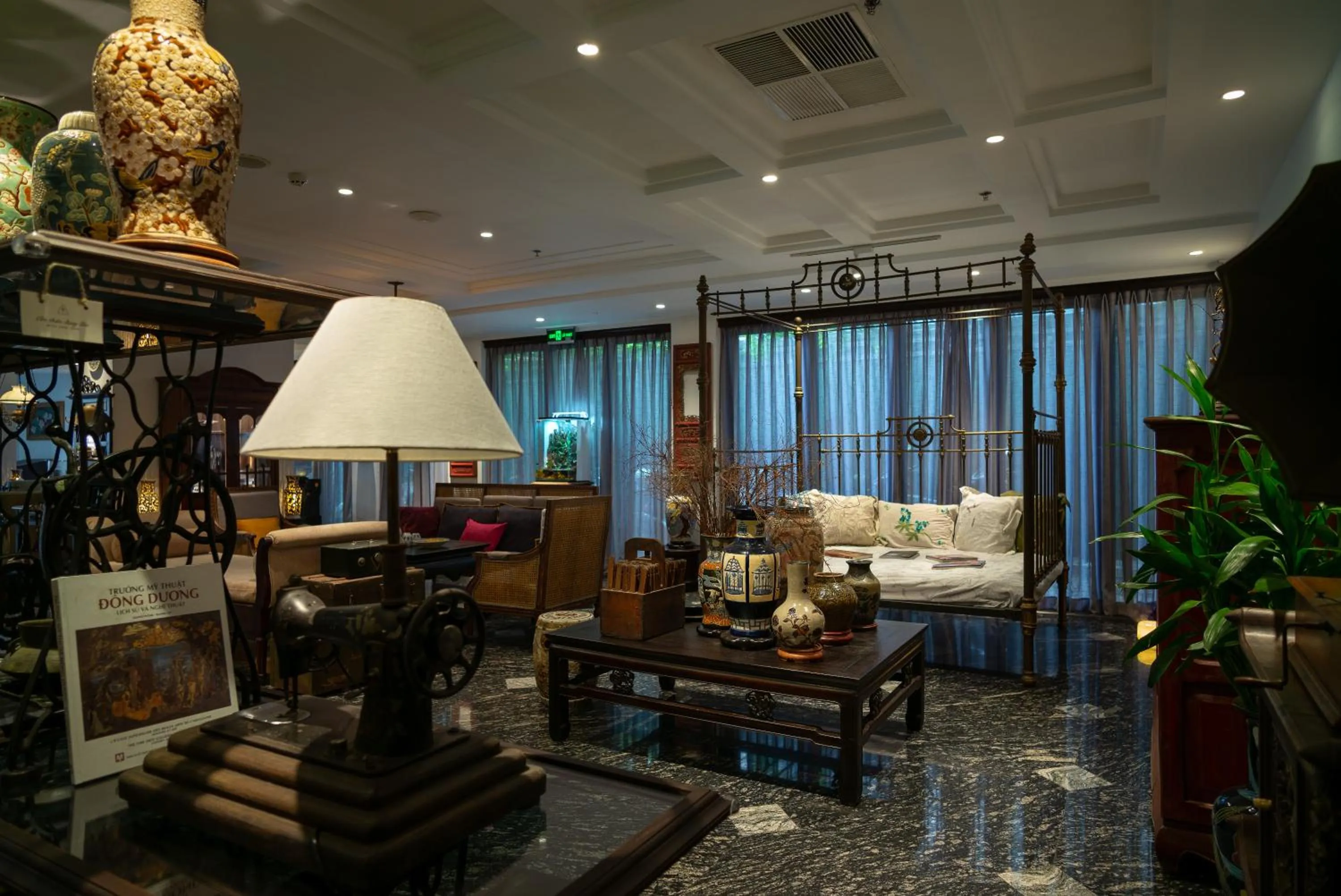 Lobby or reception in Amanaki Thao Dien