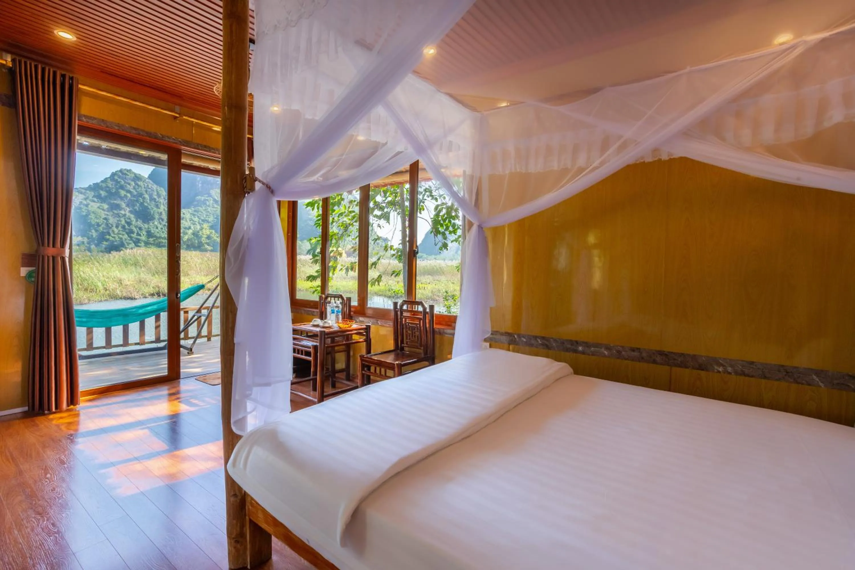 Bed in Lotus Field Homestay