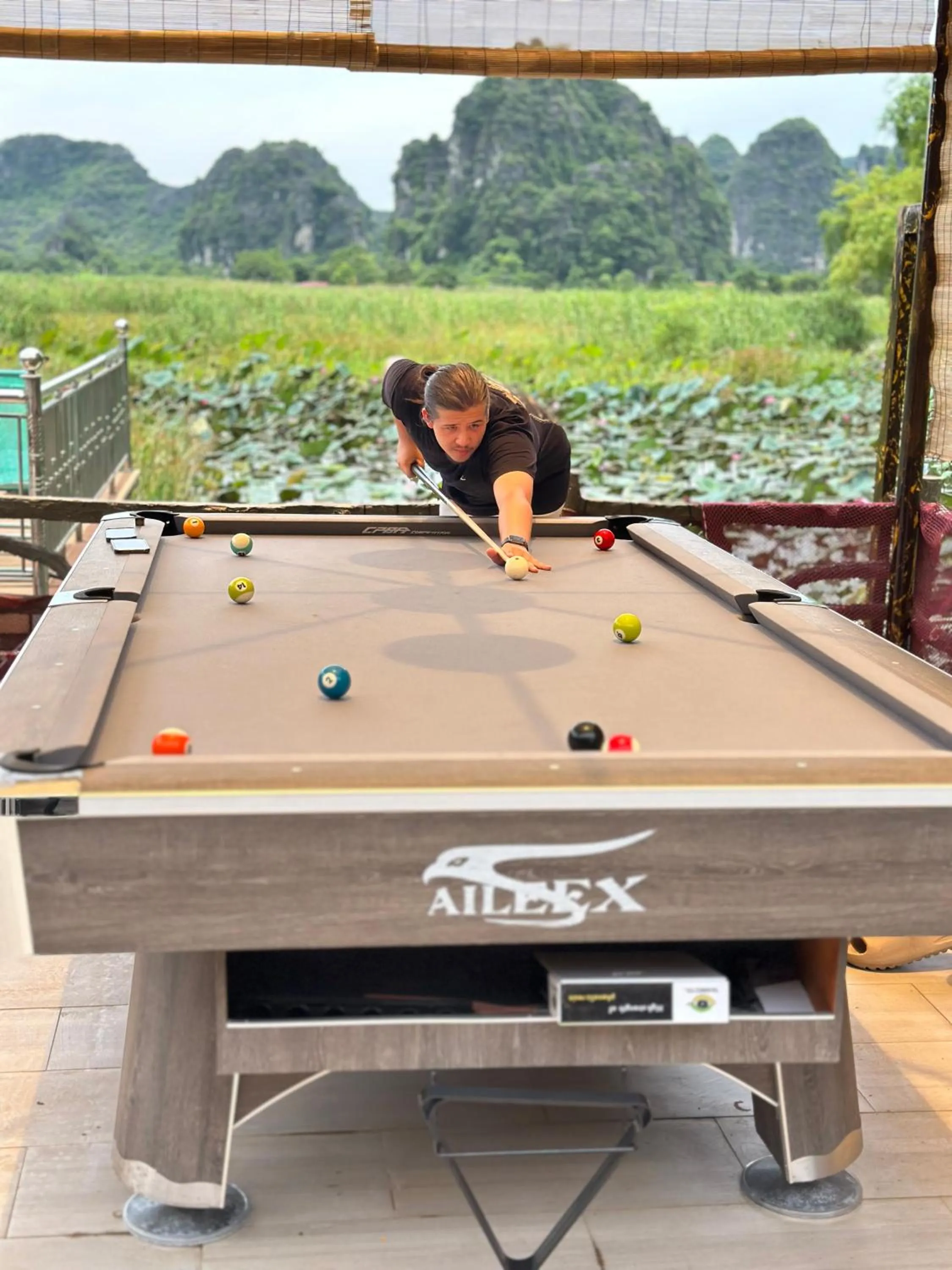 People in Lotus Field Homestay
