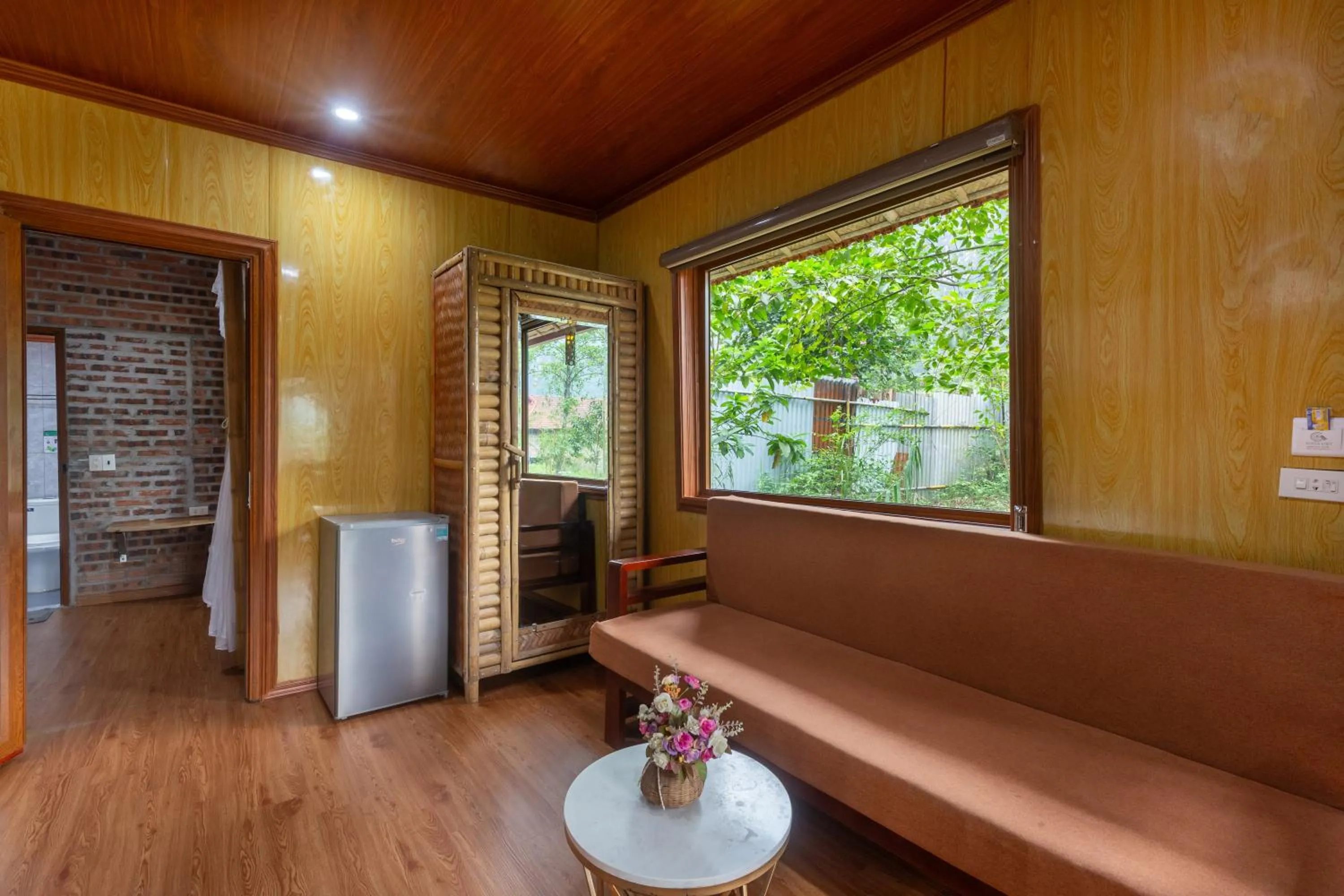 Seating area in Lotus Field Homestay