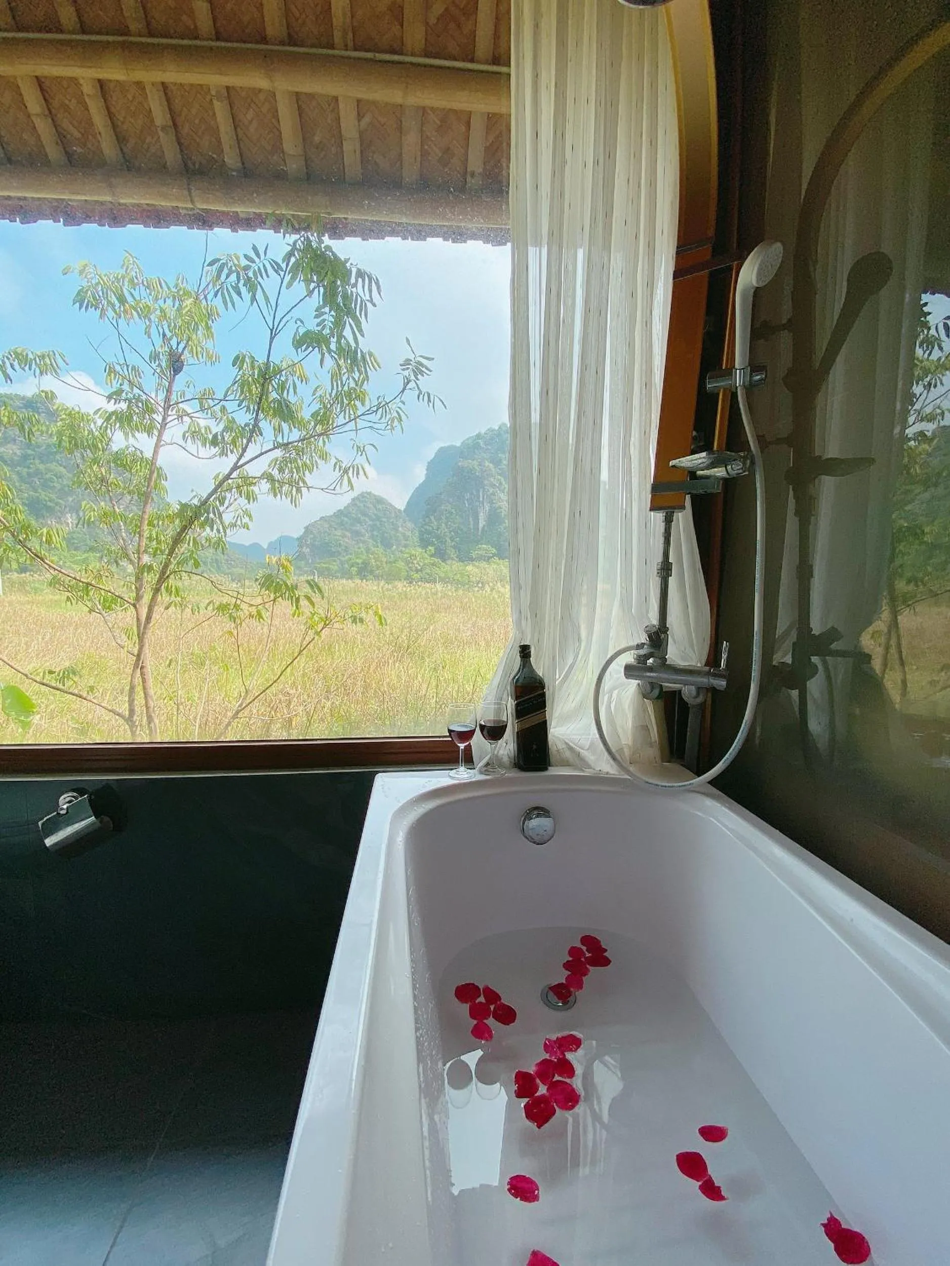 Natural landscape in Lotus Field Homestay