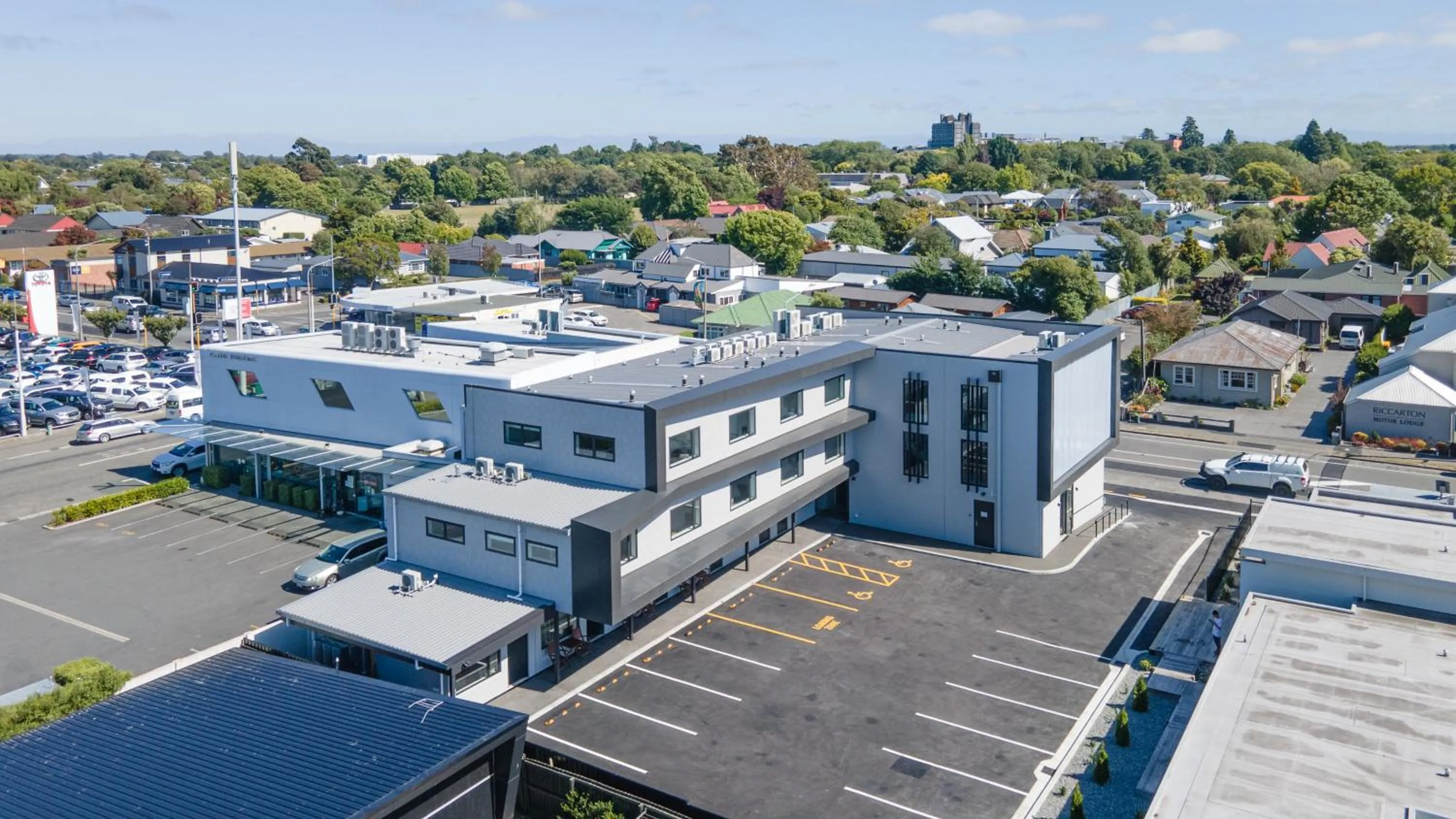 Property building in Golden Hotel