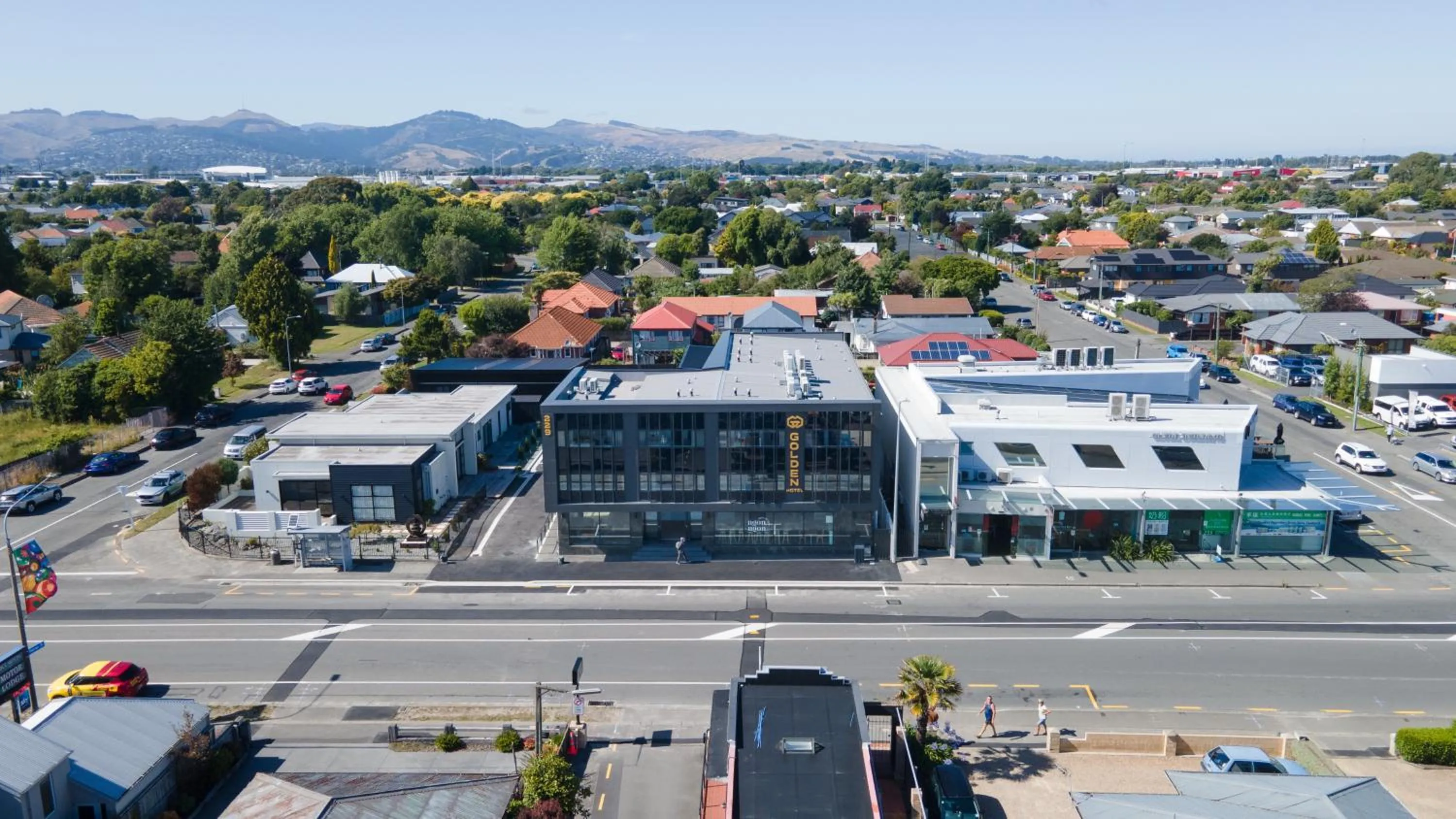 Bird's eye view in Golden Hotel