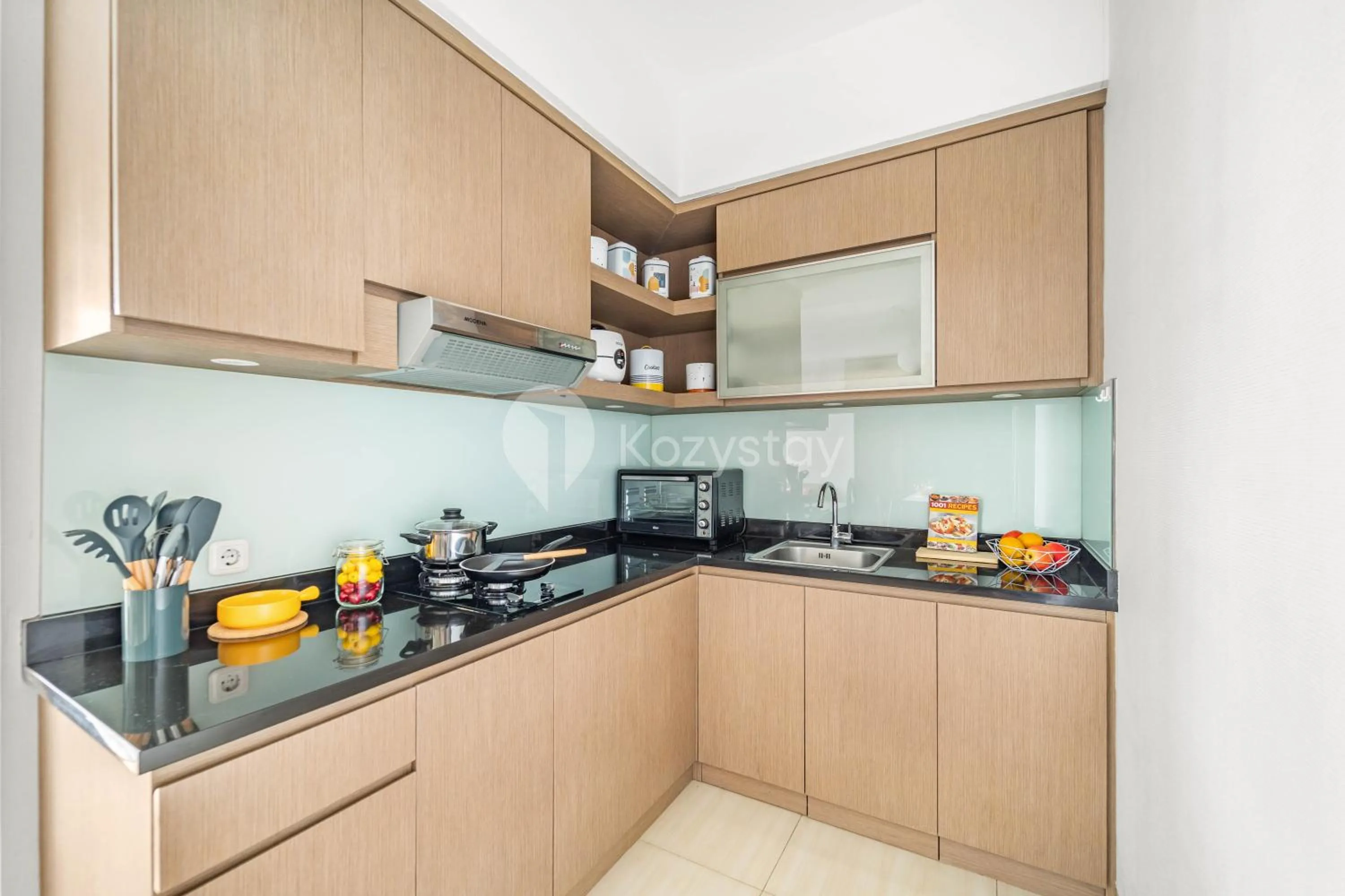 Kitchen or kitchenette in Soleil by Kozystay - Kemang