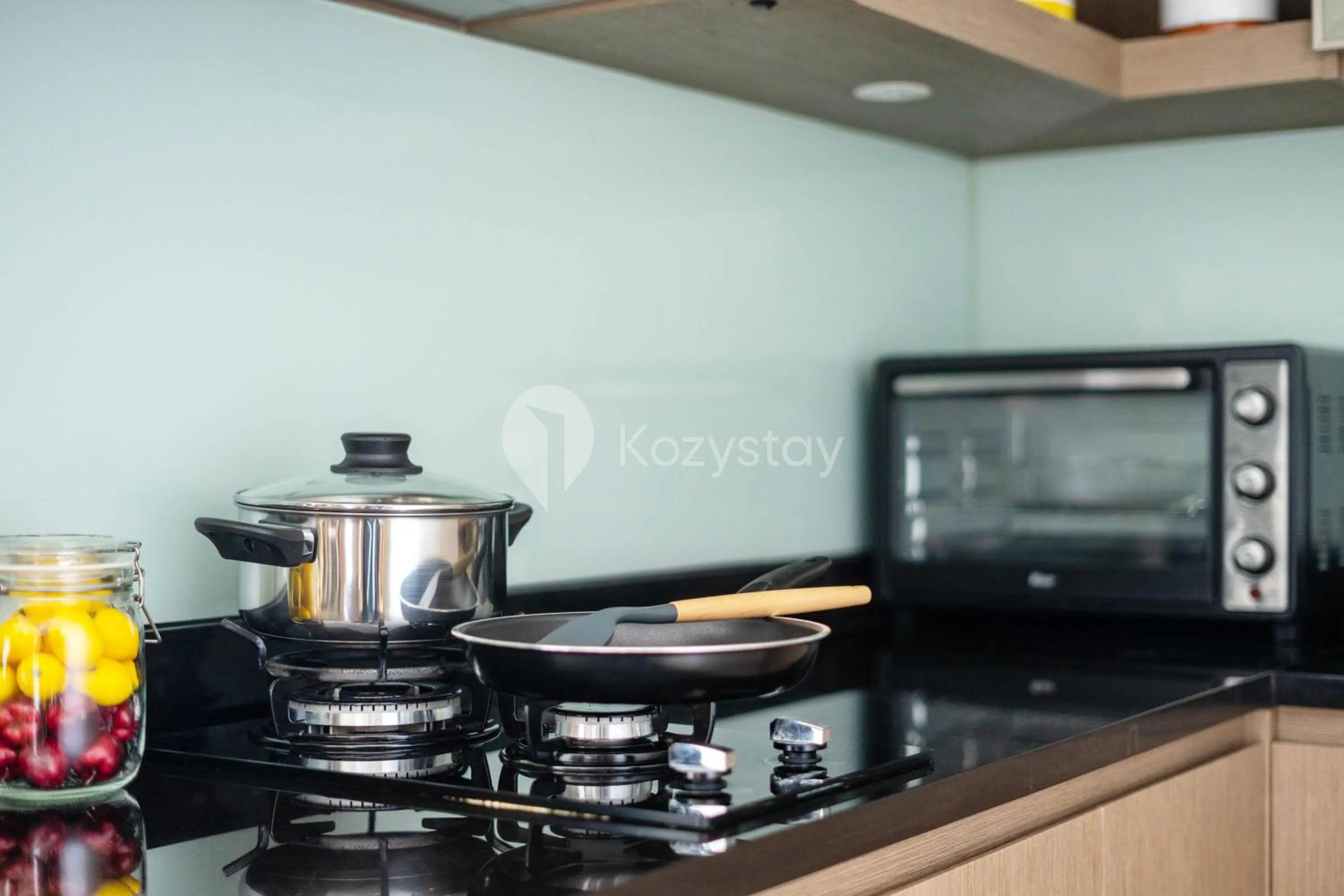 Kitchen or kitchenette in Soleil by Kozystay - Kemang