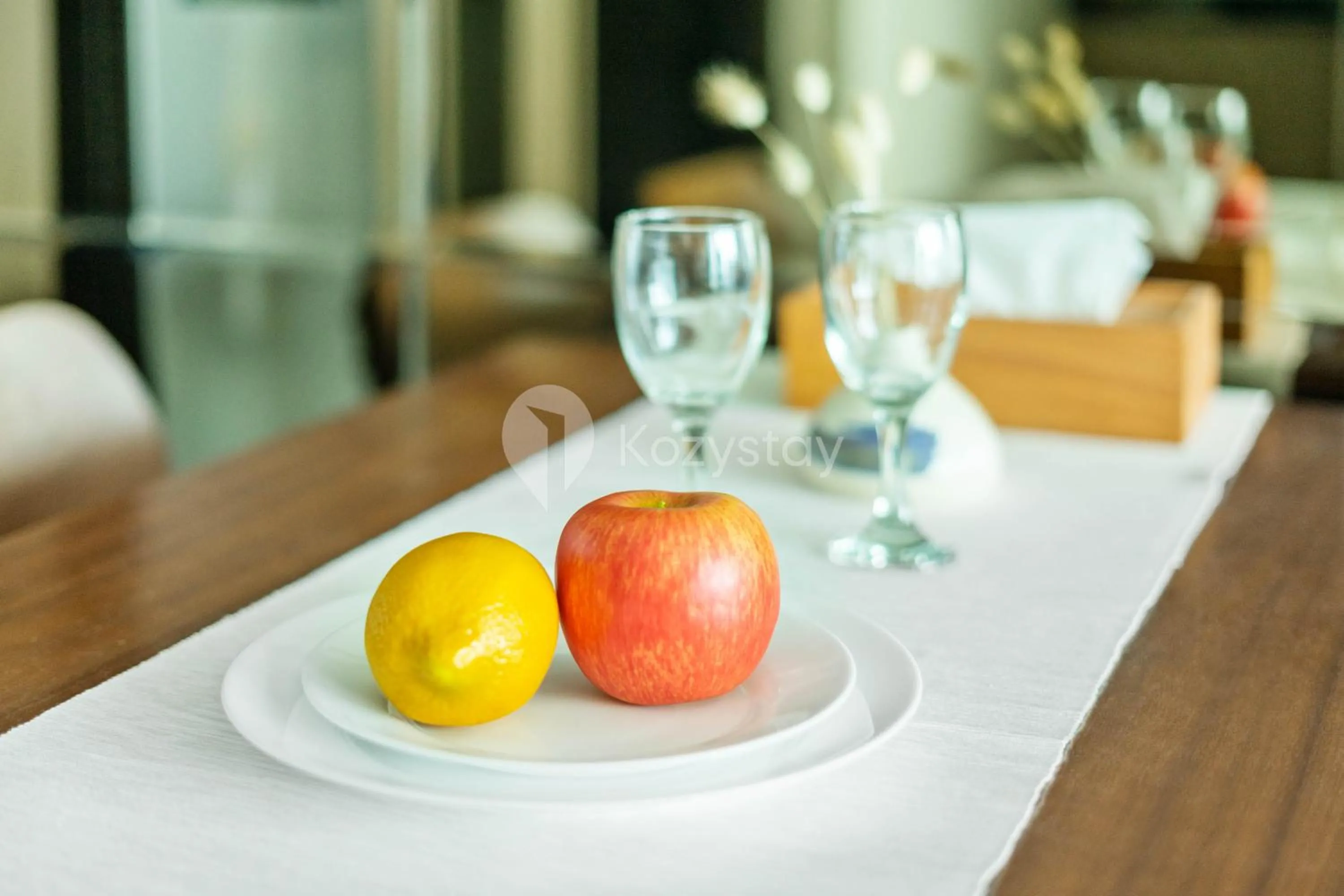Dining area in Soleil by Kozystay - Kemang