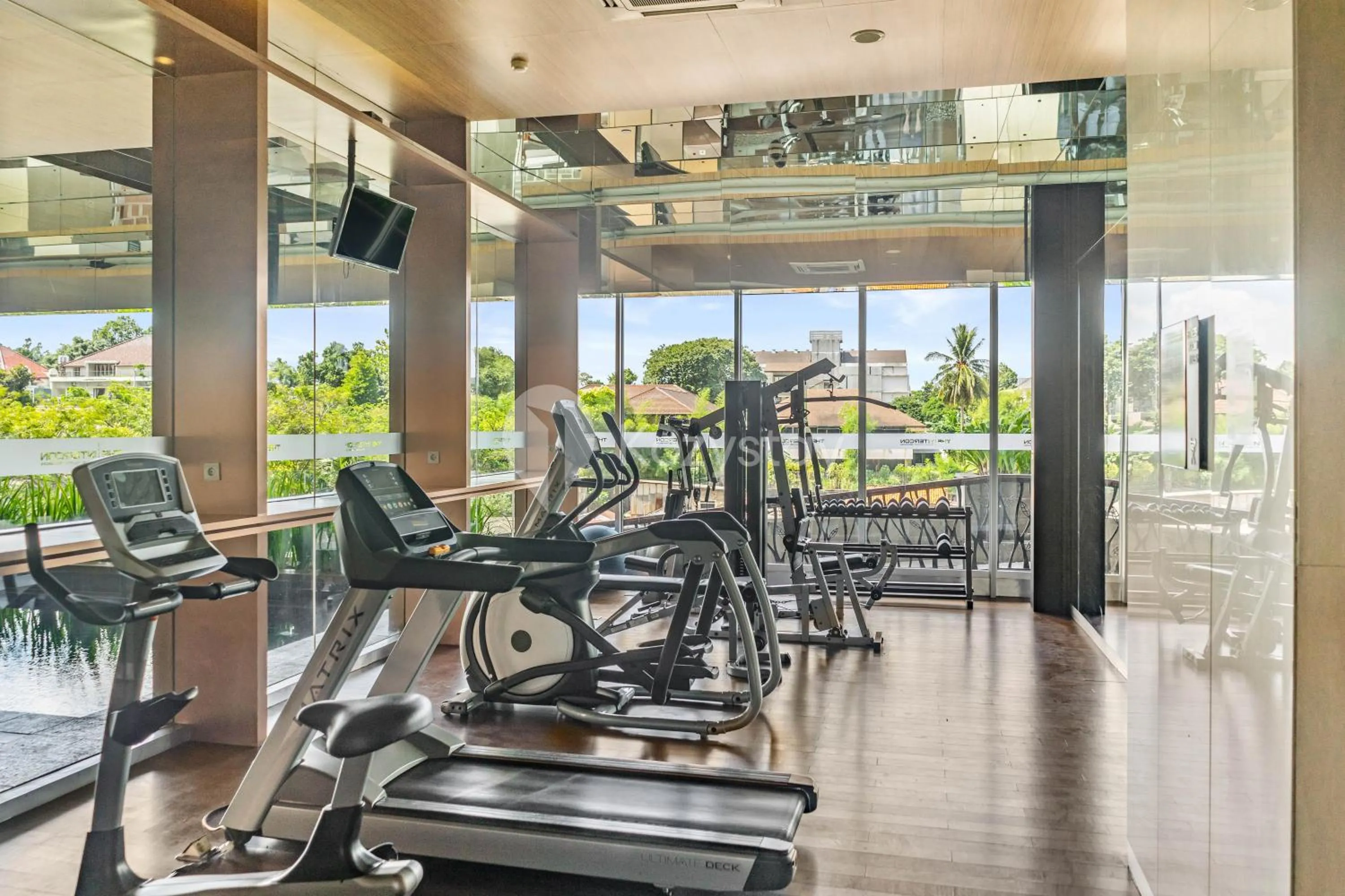 Fitness centre/facilities in Soleil by Kozystay - Kemang