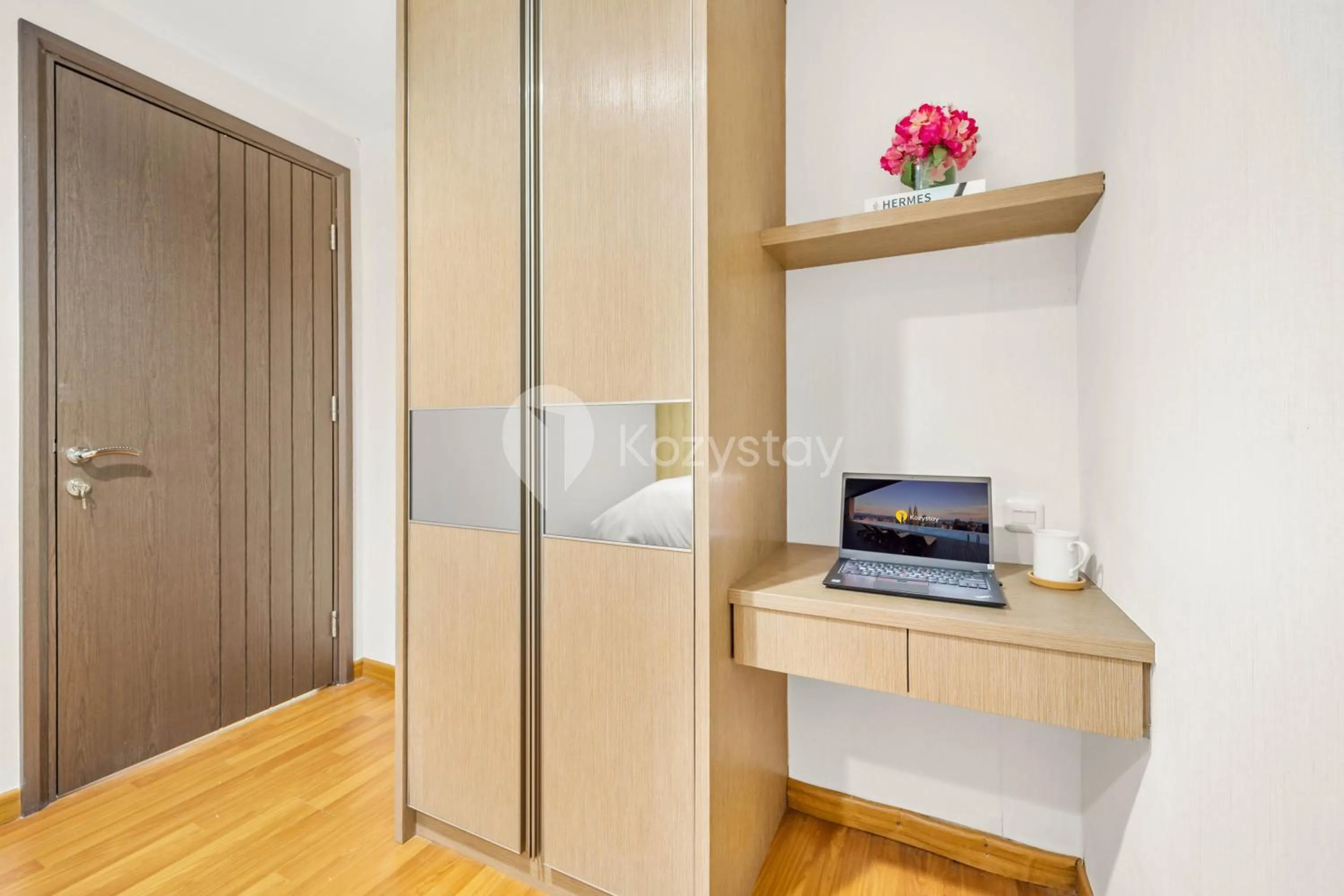 Bedroom, Bed in Soleil by Kozystay - Kemang