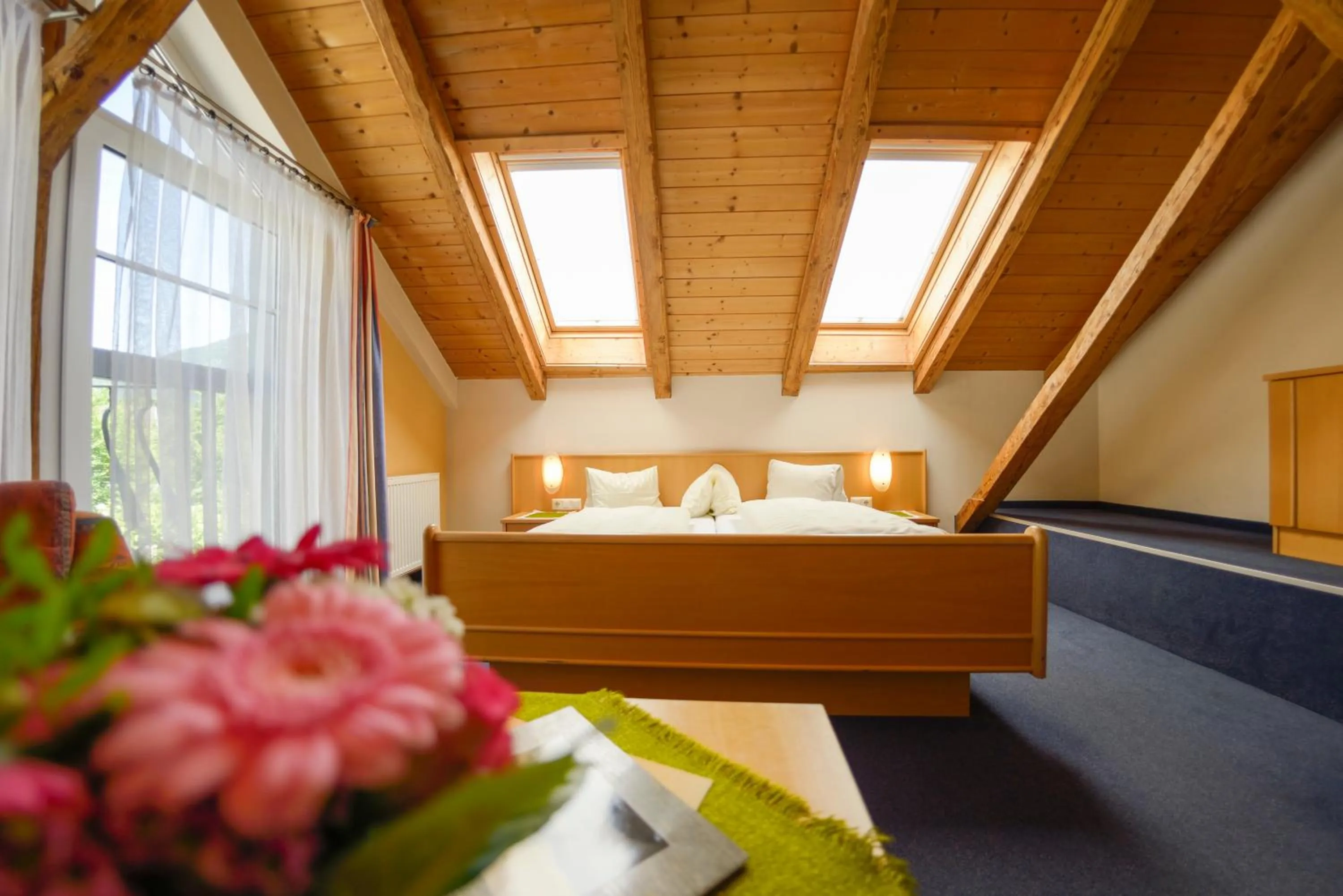 Photo of the whole room, Bed in Hotel Flattacher Hof