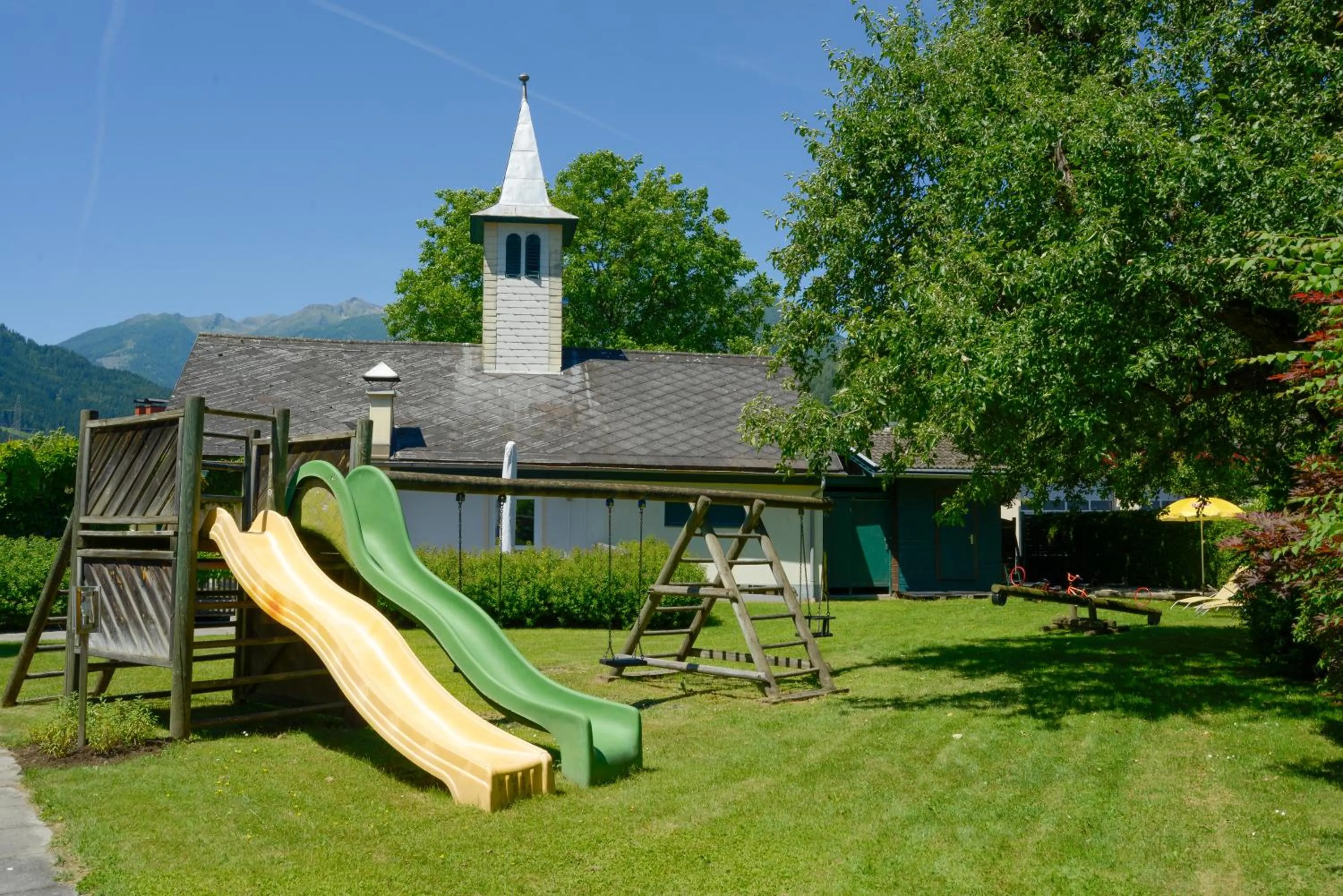 Children play ground in Hotel Flattacher Hof