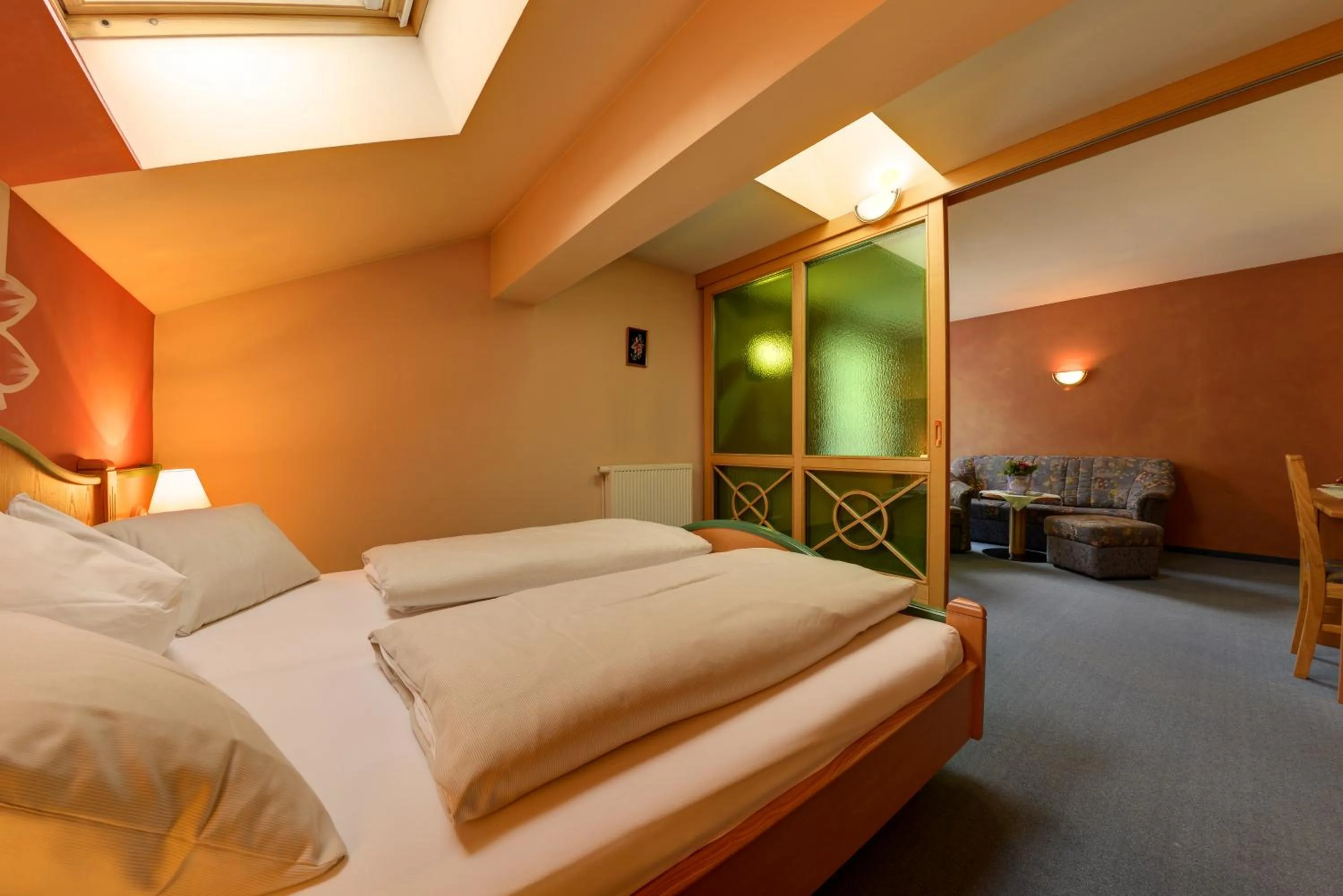 Bed in Hotel Flattacher Hof