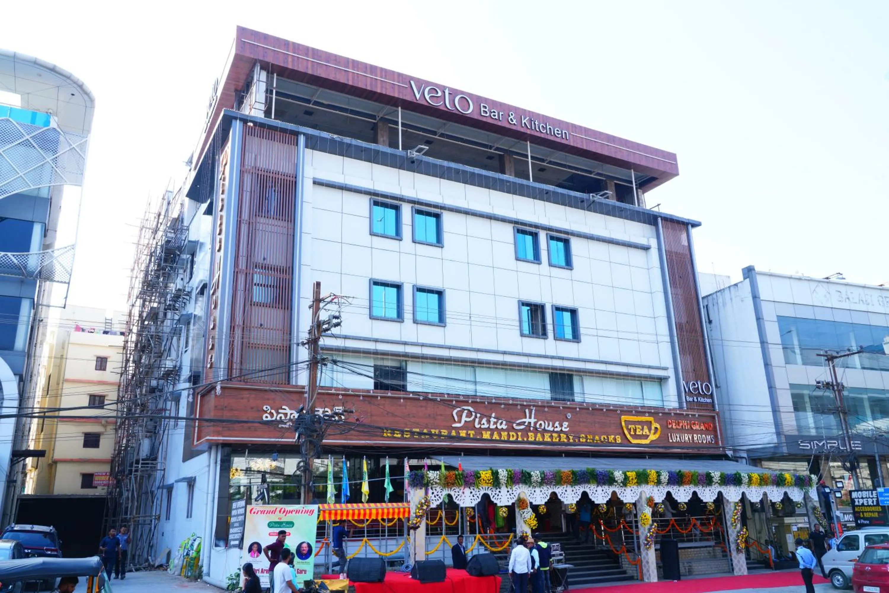 Property building in Hotel Delphi Grand Hyderabad - Hi-Tech City, Perfect for Business & Comfort