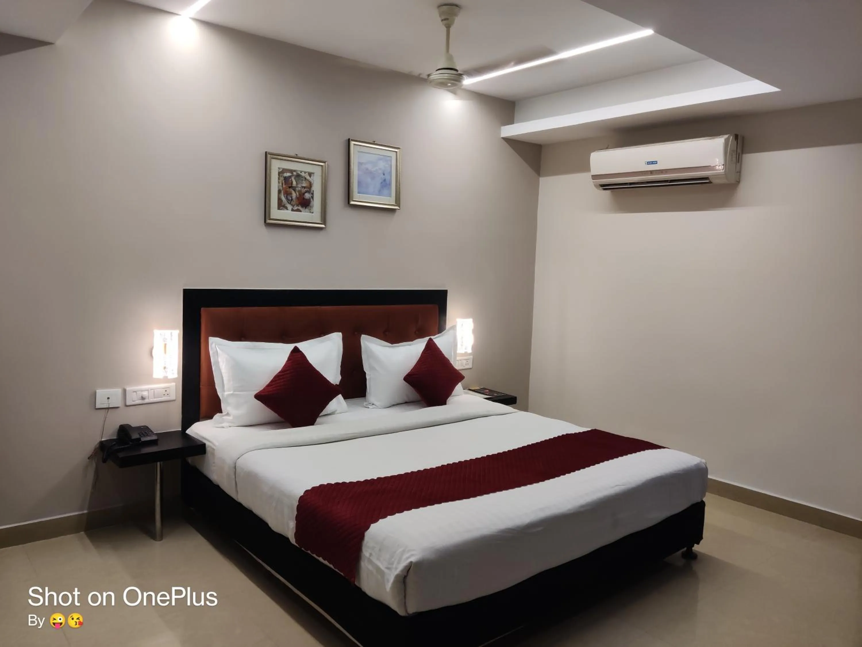 Bed in Hotel Delphi Grand Hyderabad - Hi-Tech City, Perfect for Business & Comfort