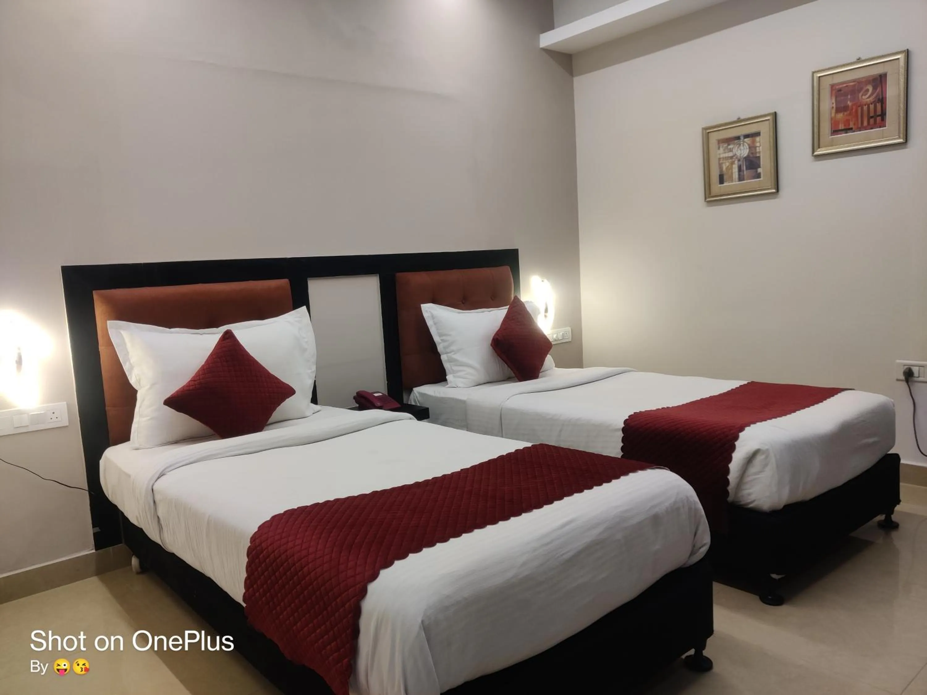 Bed in Hotel Delphi Grand Hyderabad - Hi-Tech City, Perfect for Business & Comfort